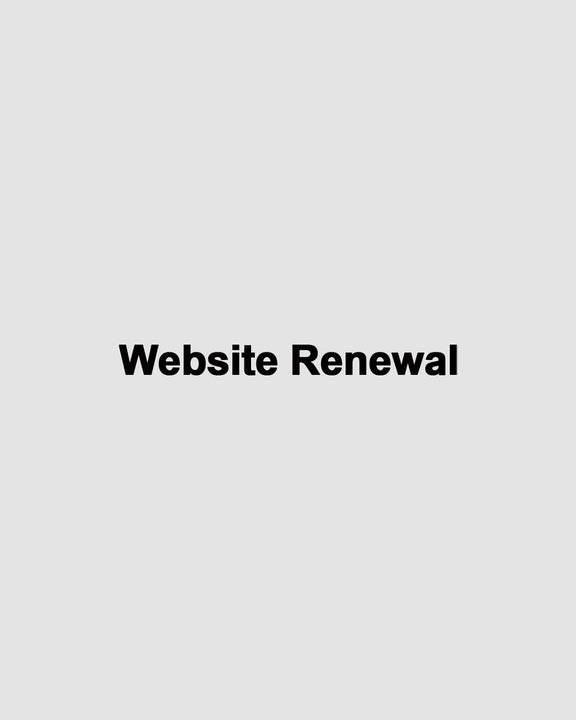 Website Renewal