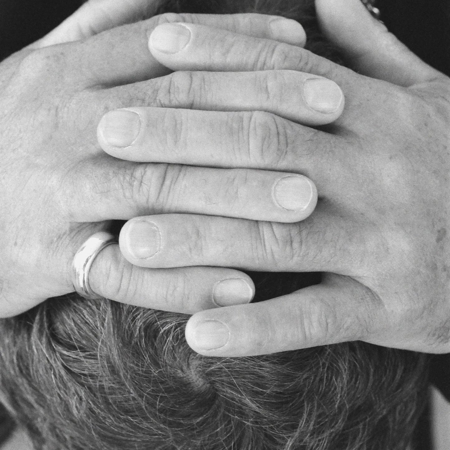 Bagel Ring Sterling Silver 着用