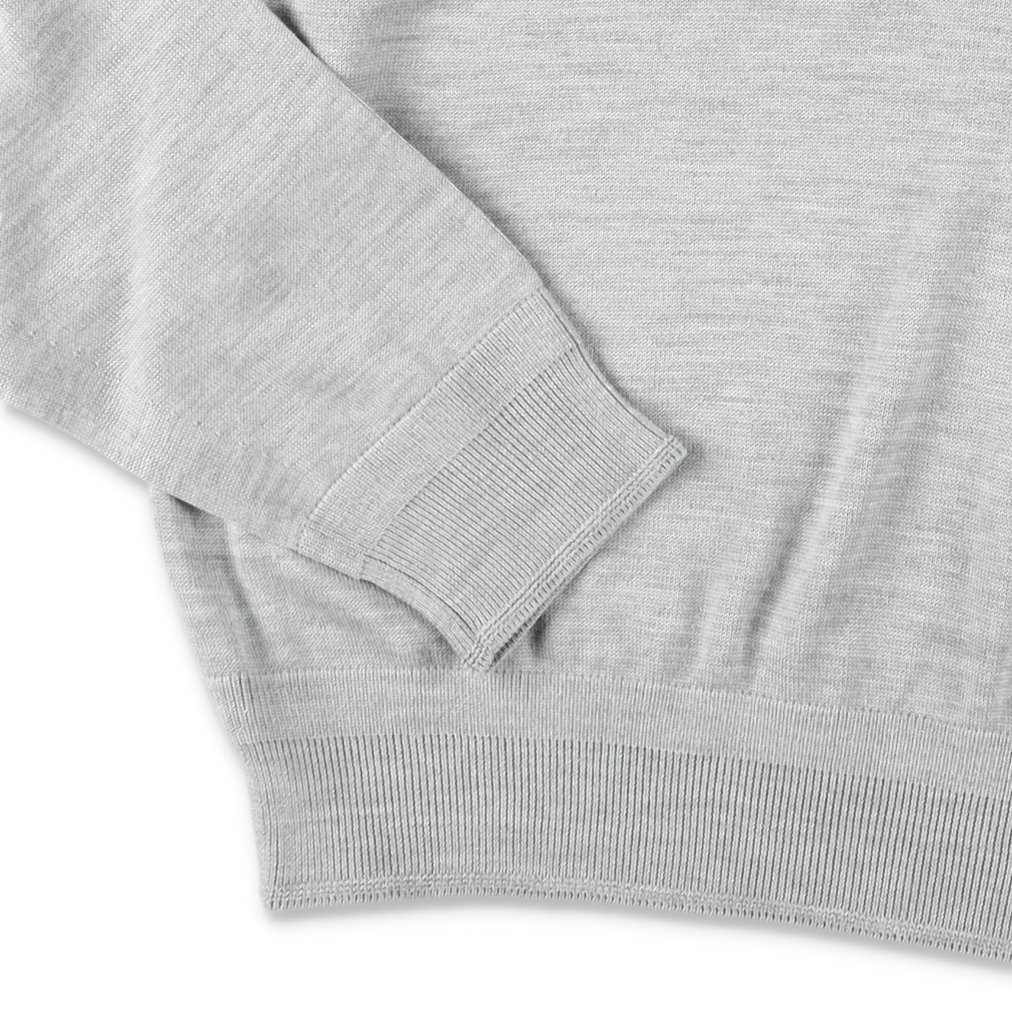 MEIAS SILK HENLEY NECK PO T.GRAY【SLPO-04-24】(N)
