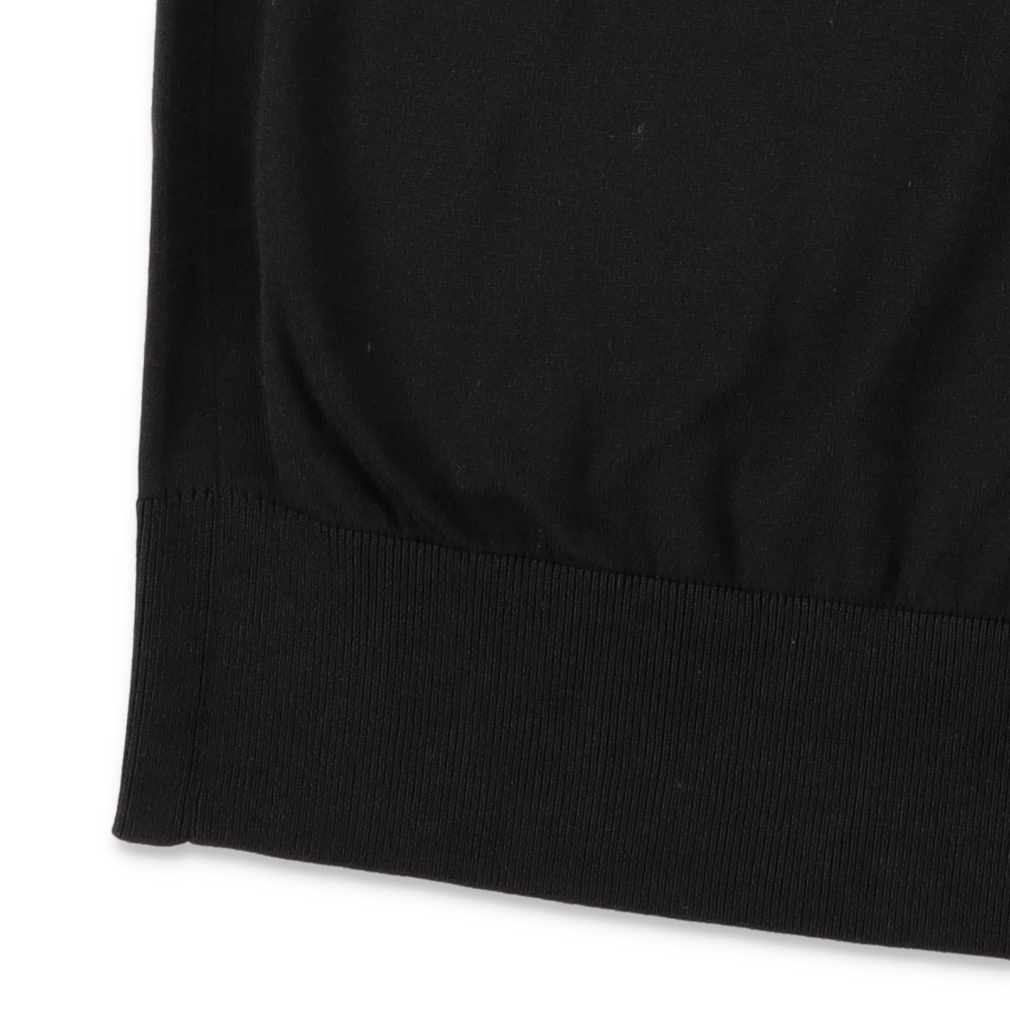 MEIAS CO/ SI KNIT POLO PO BLACK【HEPO-6S04】(N)