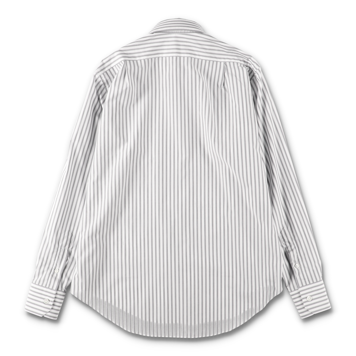 WHITE/BLACK STRIPES NORMAL SHIRT - CAMISAS MANOLO 背面