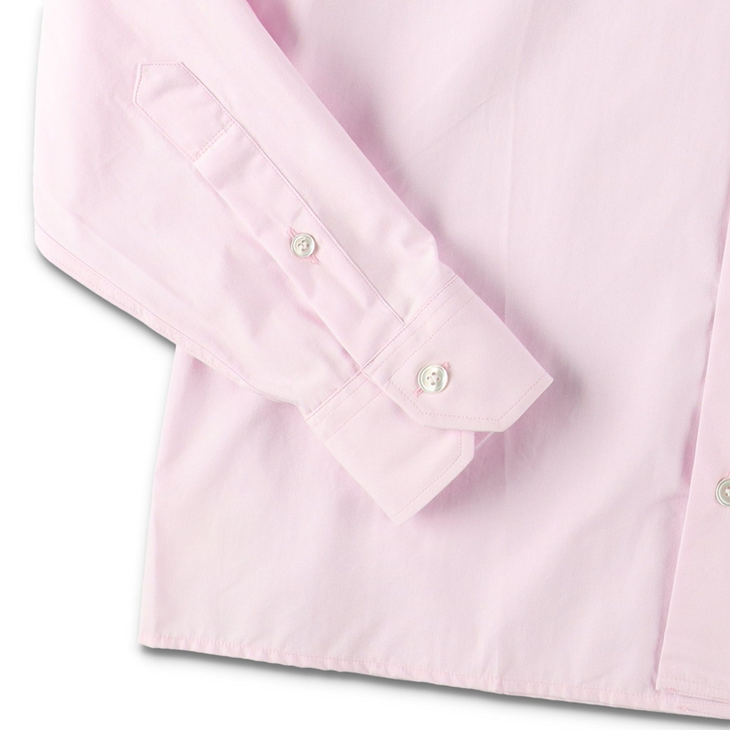 SOFT PINK CAMISA SHIRT - CAMISAS MANOLO 袖のディテール