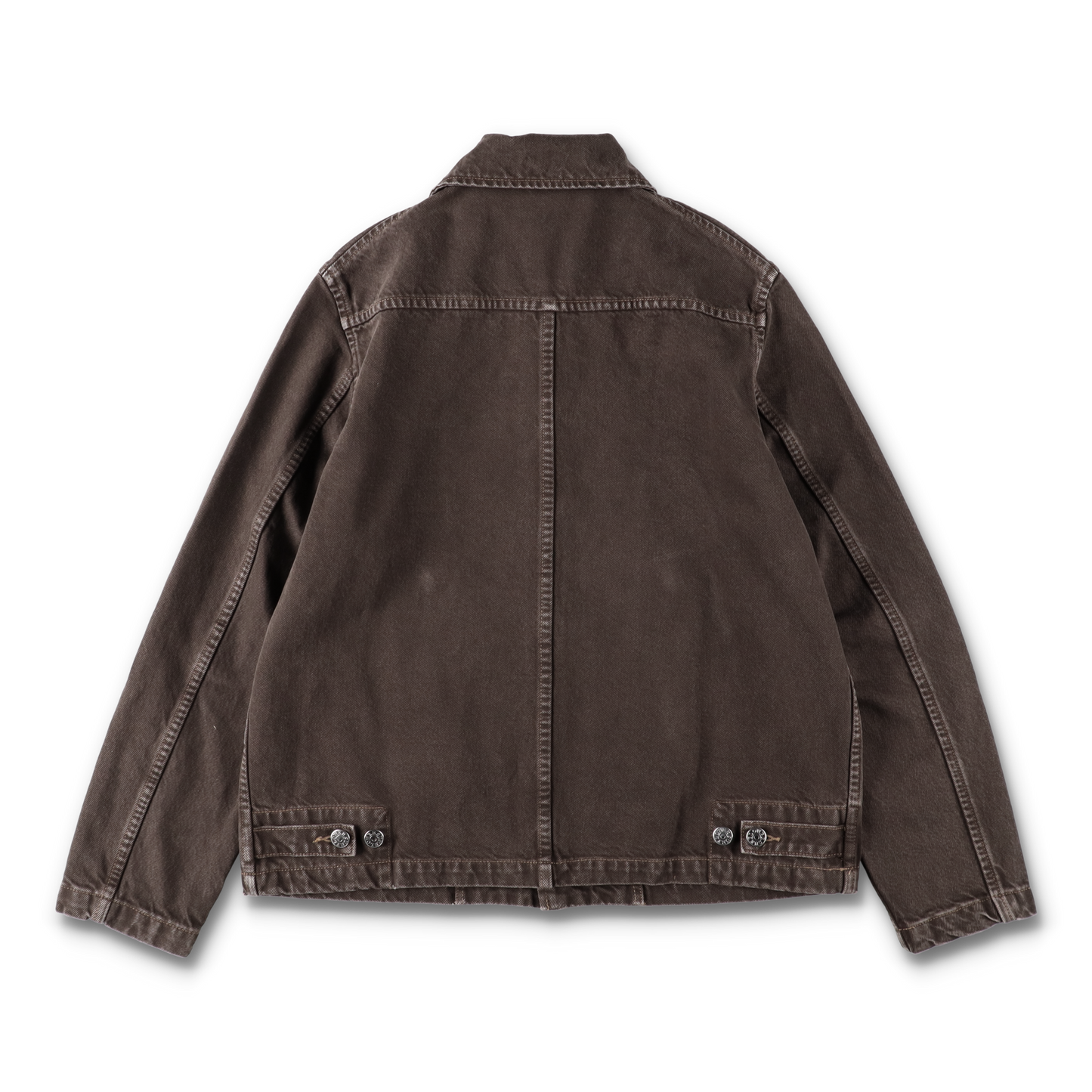 WORKER JAKET VINTAGE BROWN - SUNFLOWER 背面