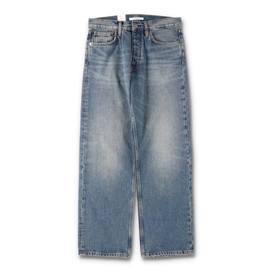LOOSE DENIM DARK BLUE VINTAGE - SUNFLOWER 正面