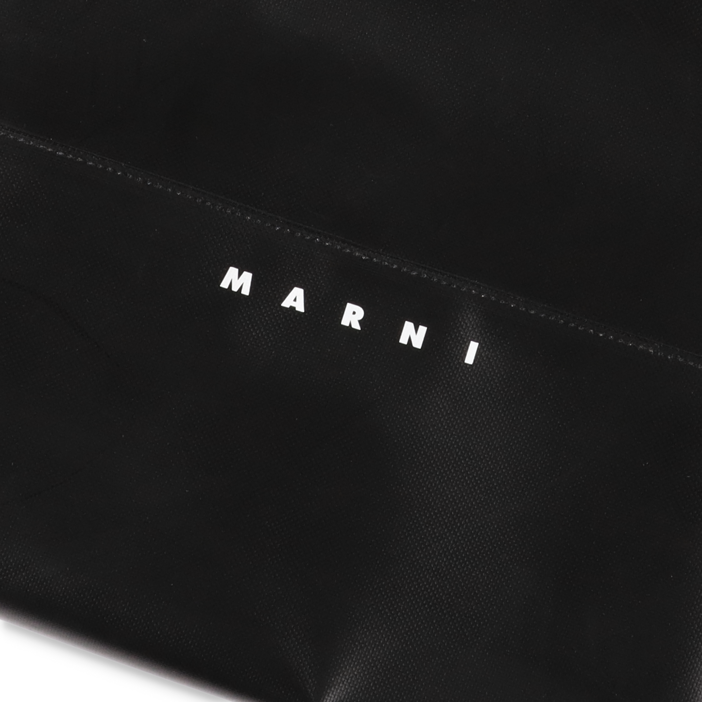 MARNI TRIBECA N/S TOTE Black - ロゴ