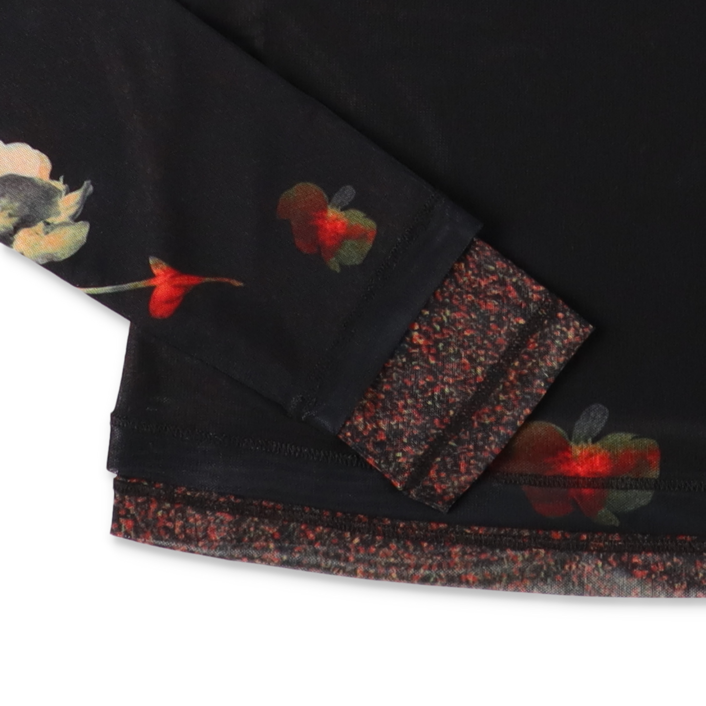 ECKHAUS LATTA DUET TOP BLACK PANSY【1100-EL-PF25-BP】(N)