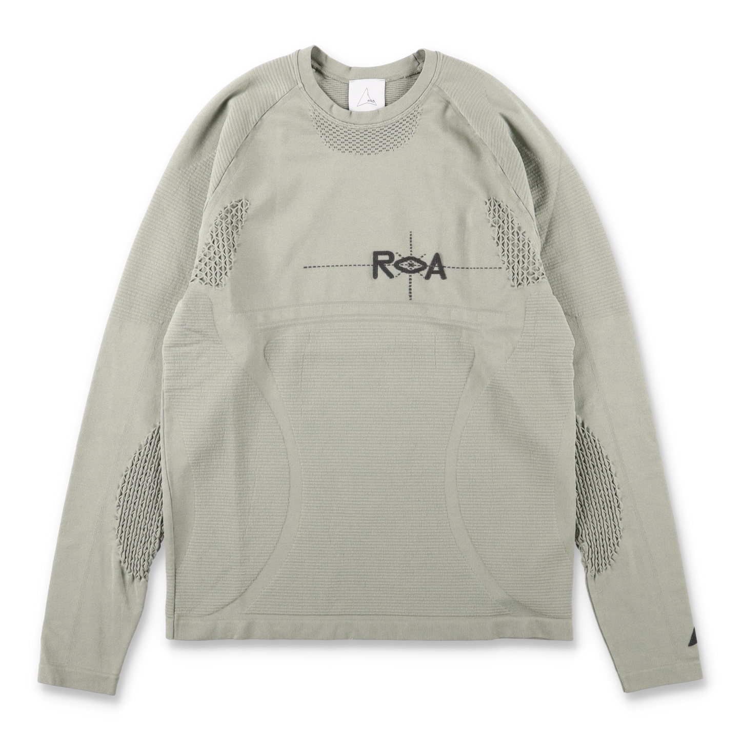 ROA AUNE Seamless Knit Long Sleeve Pale Green 正面
