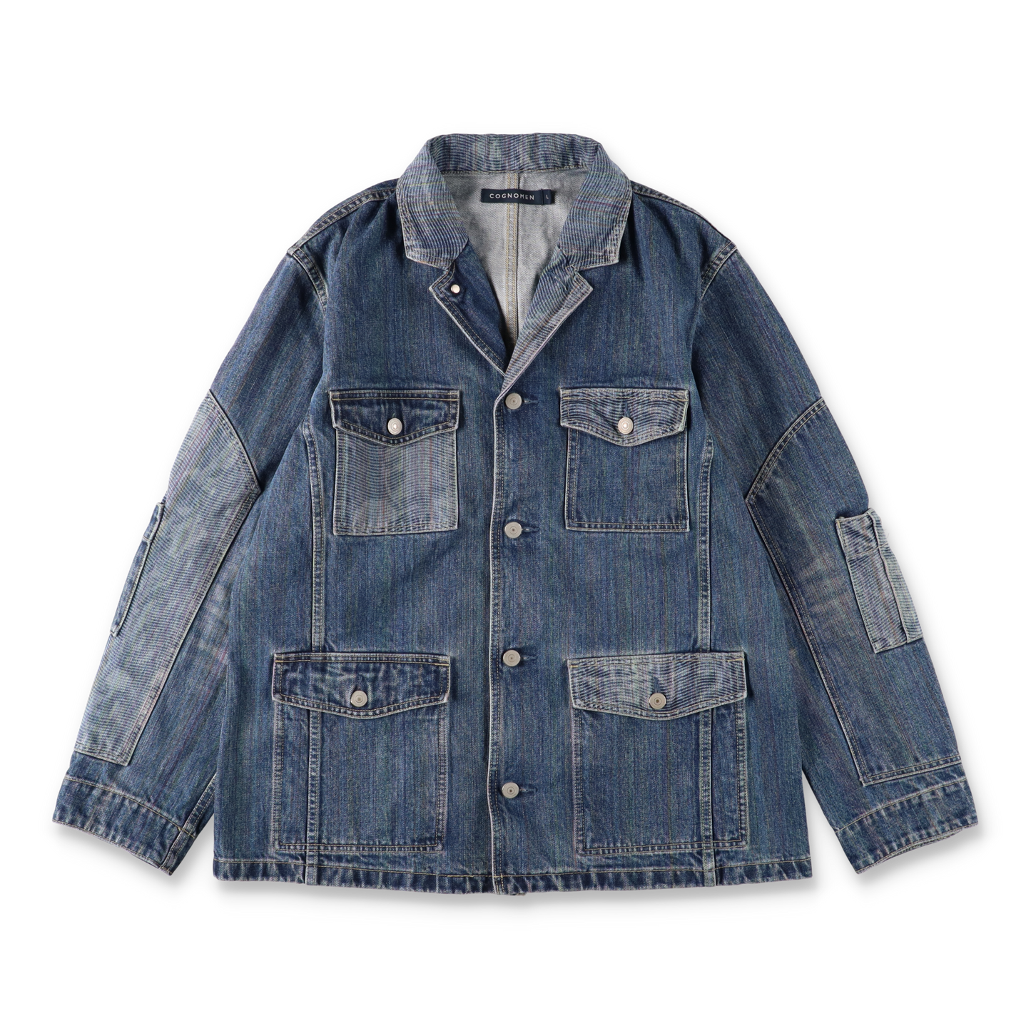 COGNOMEN SUPPORTER DENIM JACKET Indigo【WA-JK-M03】(N)