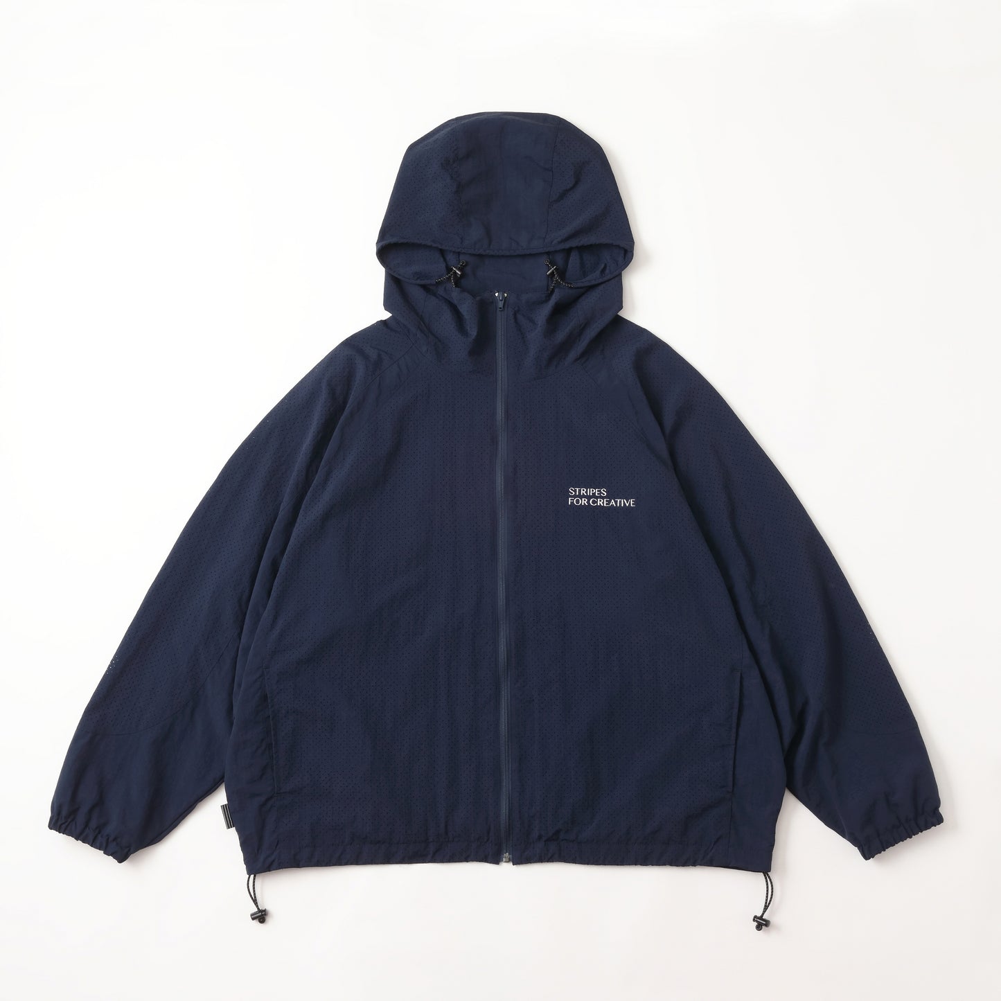 S.F.C PUNCHING NYLON HOODY NAVY【SFCFW25J05】(N)