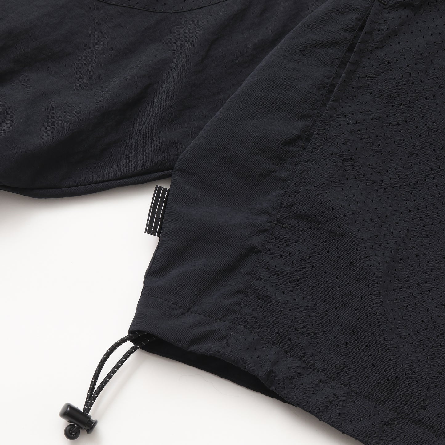 S.F.C PUNCHING NYLON HOODY BLACK【SFCFW25J05】(N)