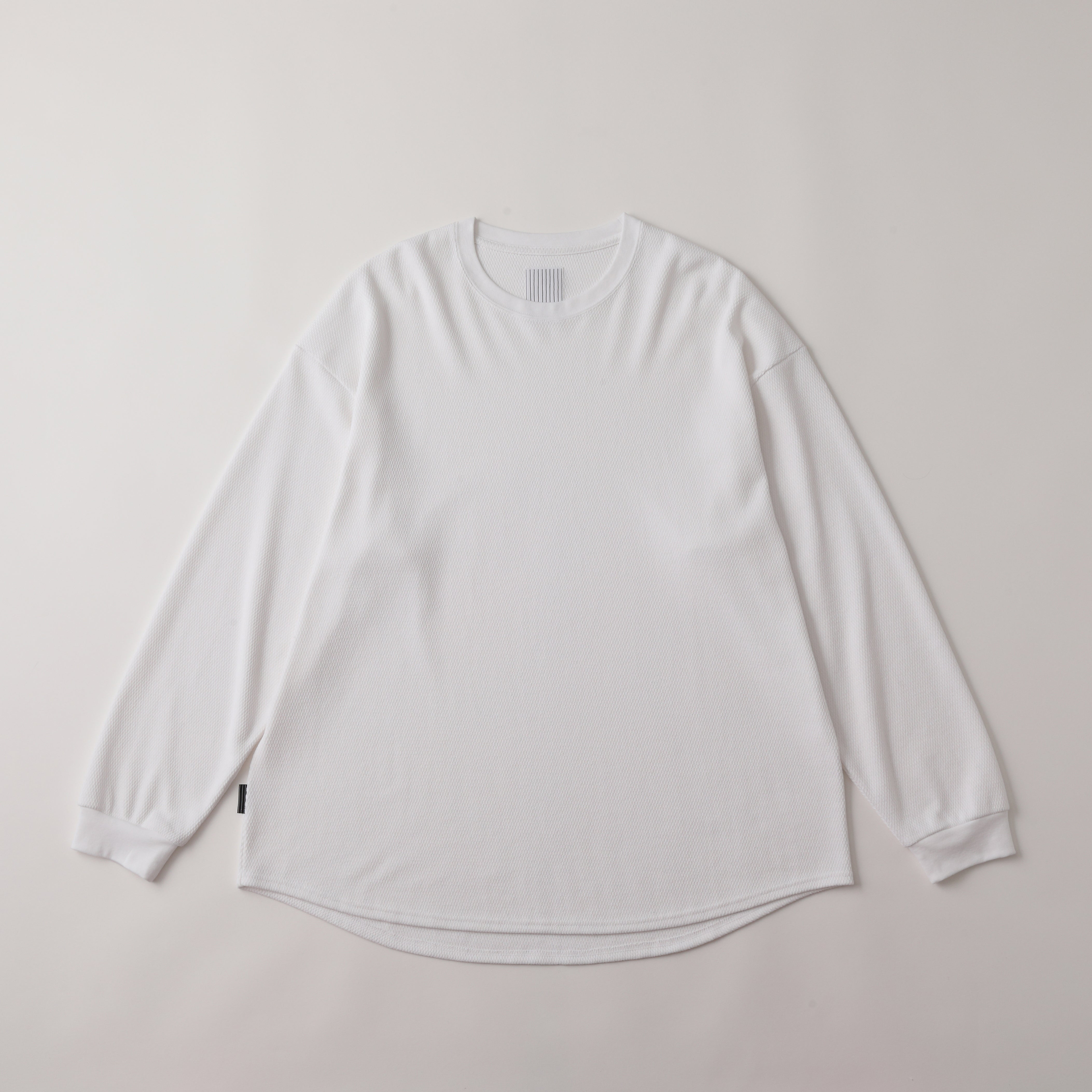 S.F.C BASIC THERMAL LS TEE - WHITE – STUDY SHOWROOM STORE