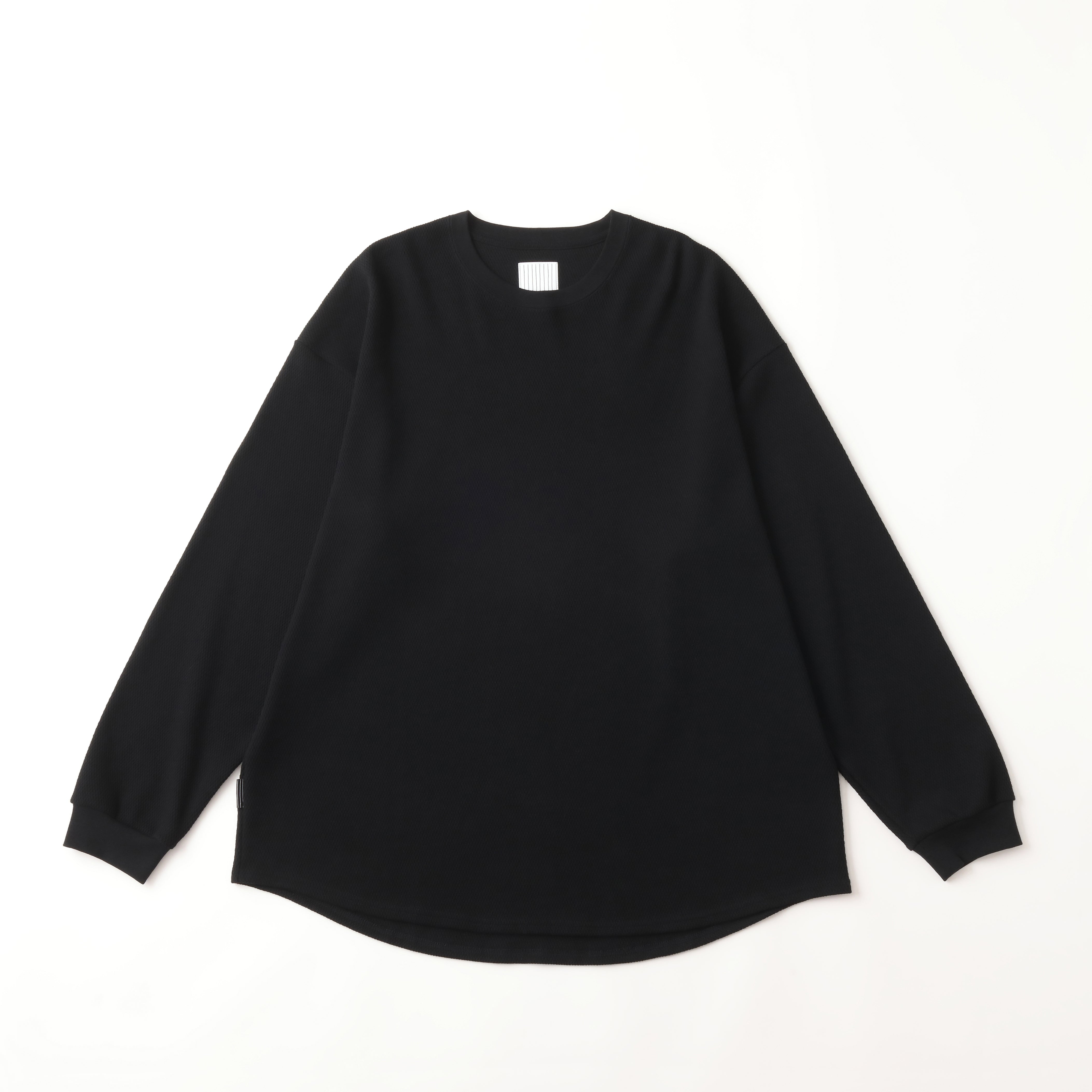S.F.C BASIC THERMAL LS TEE - BLACK – STUDY SHOWROOM STORE