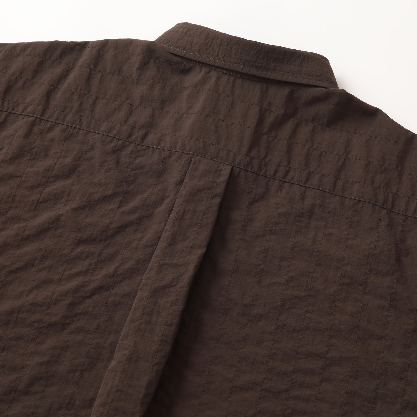S.F.C SFC NYLON STITCHED SHIRTS D BROWN【SFCFW25S01】(N)