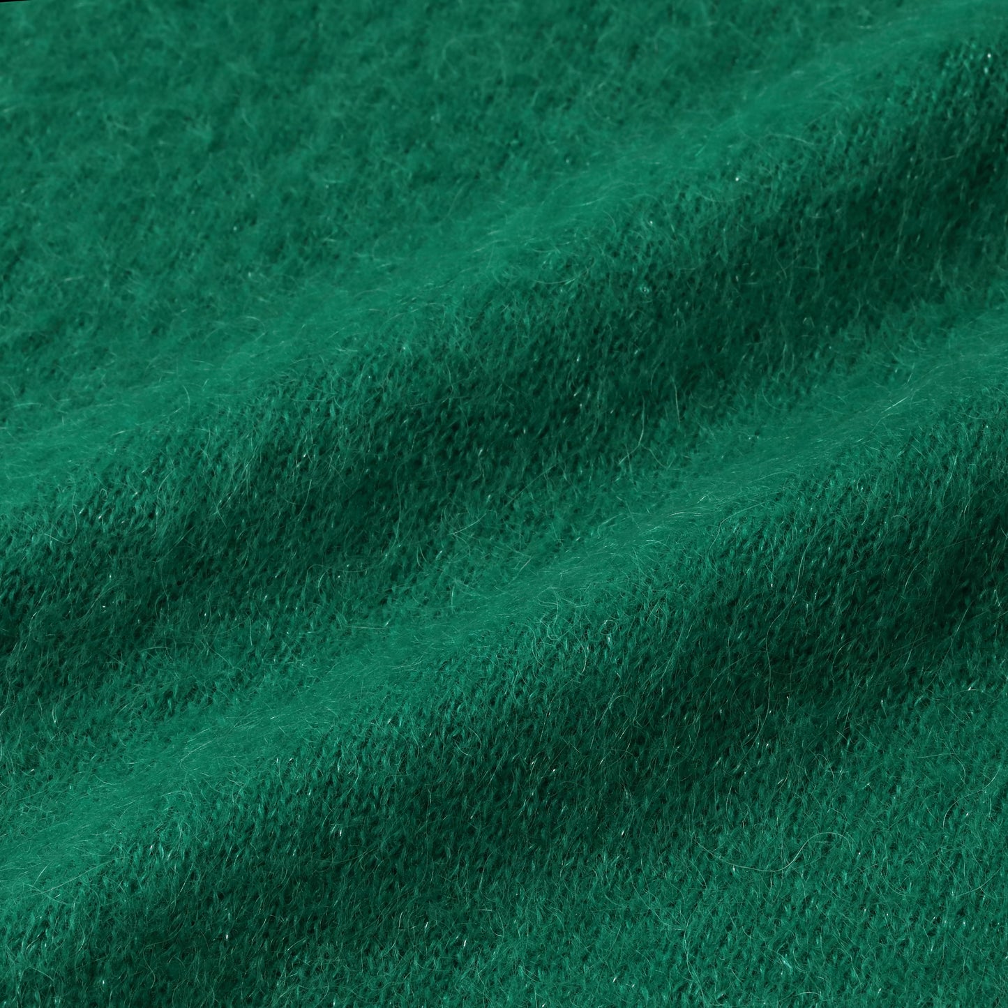 S.F.C LAME MOHAIR CARDIGAN GREEN【SFCFW25KN01】(N)