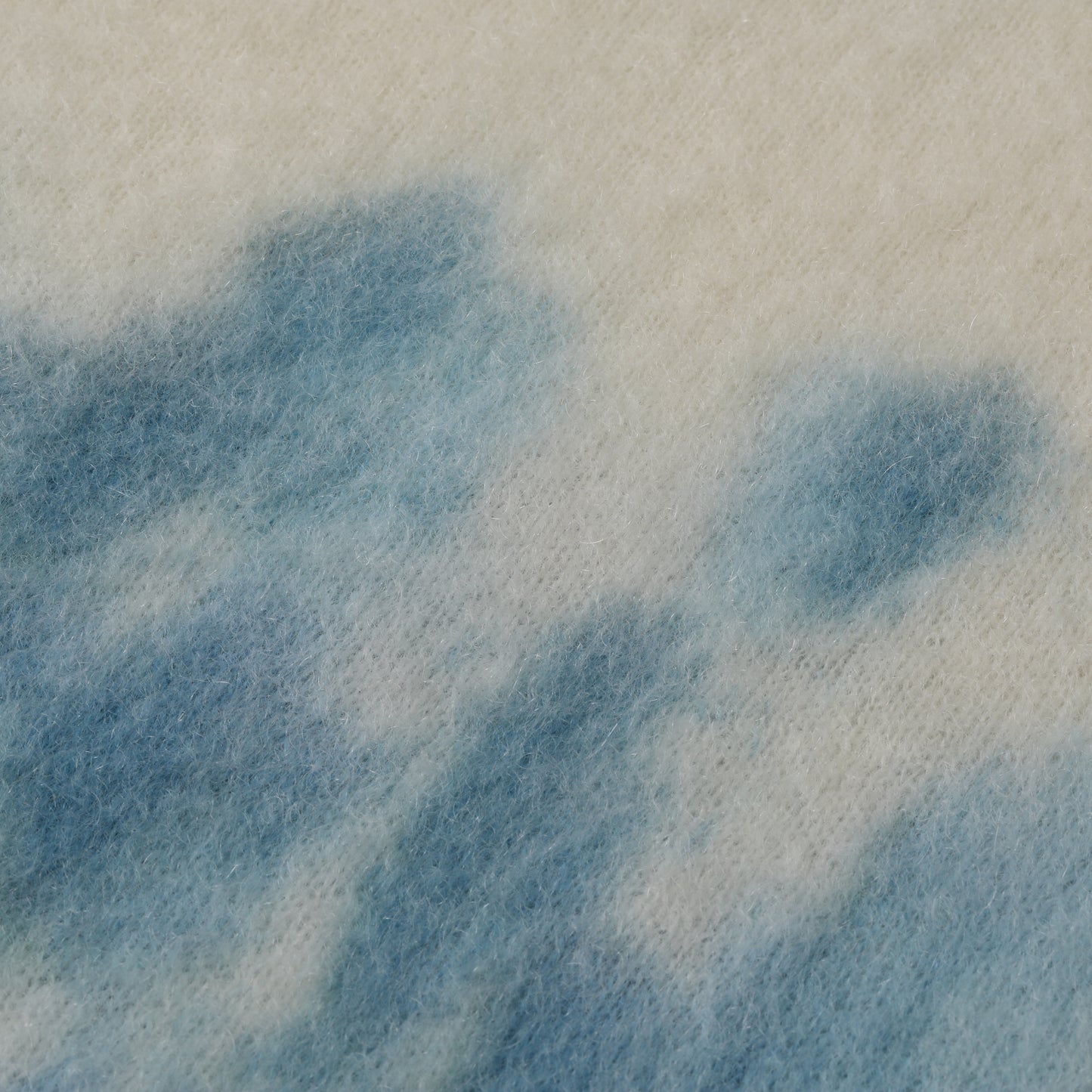 S.F.C DYED MOHAIR CREW Natural/Blue/Mint【SFCFW25KN03】(N)