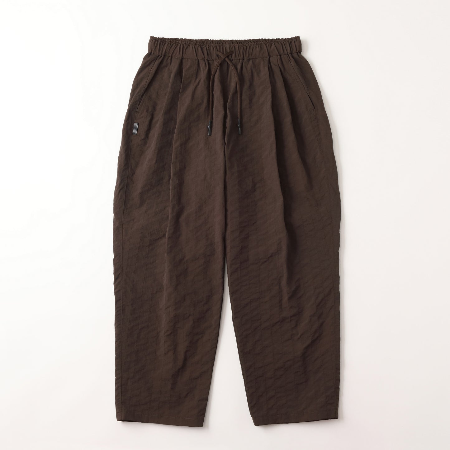 S.F.C NEW WIDE TWO TUCK PANTS (STITCHED NYLON) D BROWN【SFCFW25P06】(N)