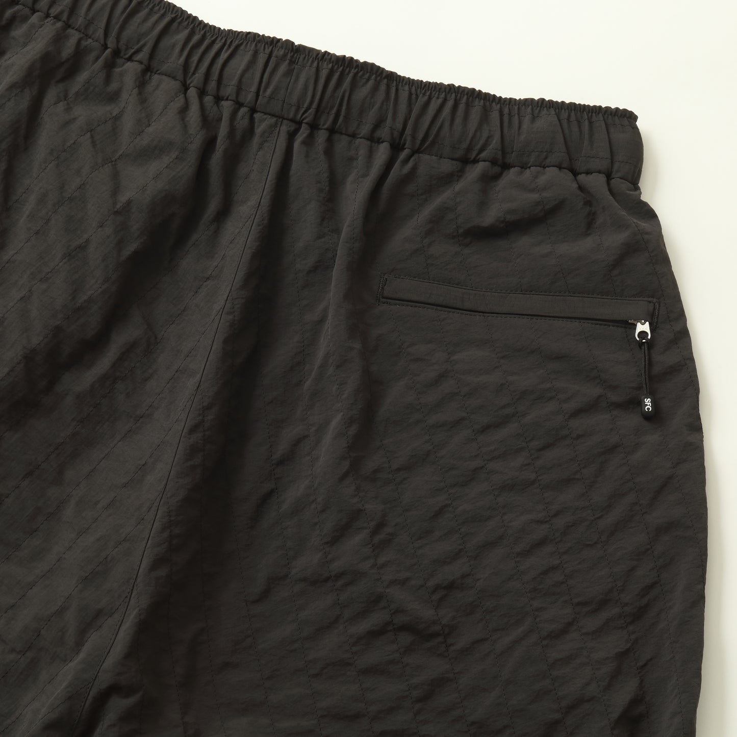 S.F.C NEW WIDE TWO TUCK PANTS (STITCHED NYLON) D GREY【SFCFW25P06】(N)