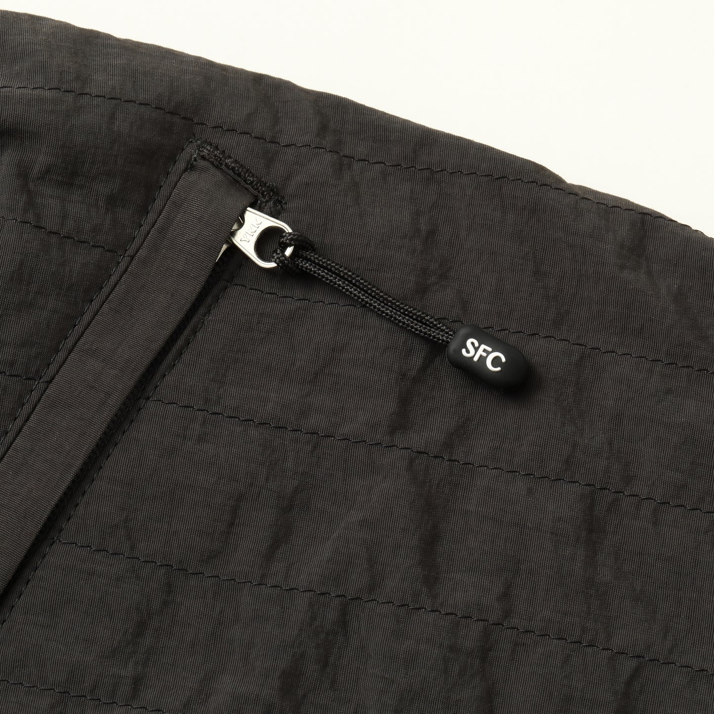 S.F.C NEW WIDE TWO TUCK PANTS (STITCHED NYLON) D GREY【SFCFW25P06】(N)