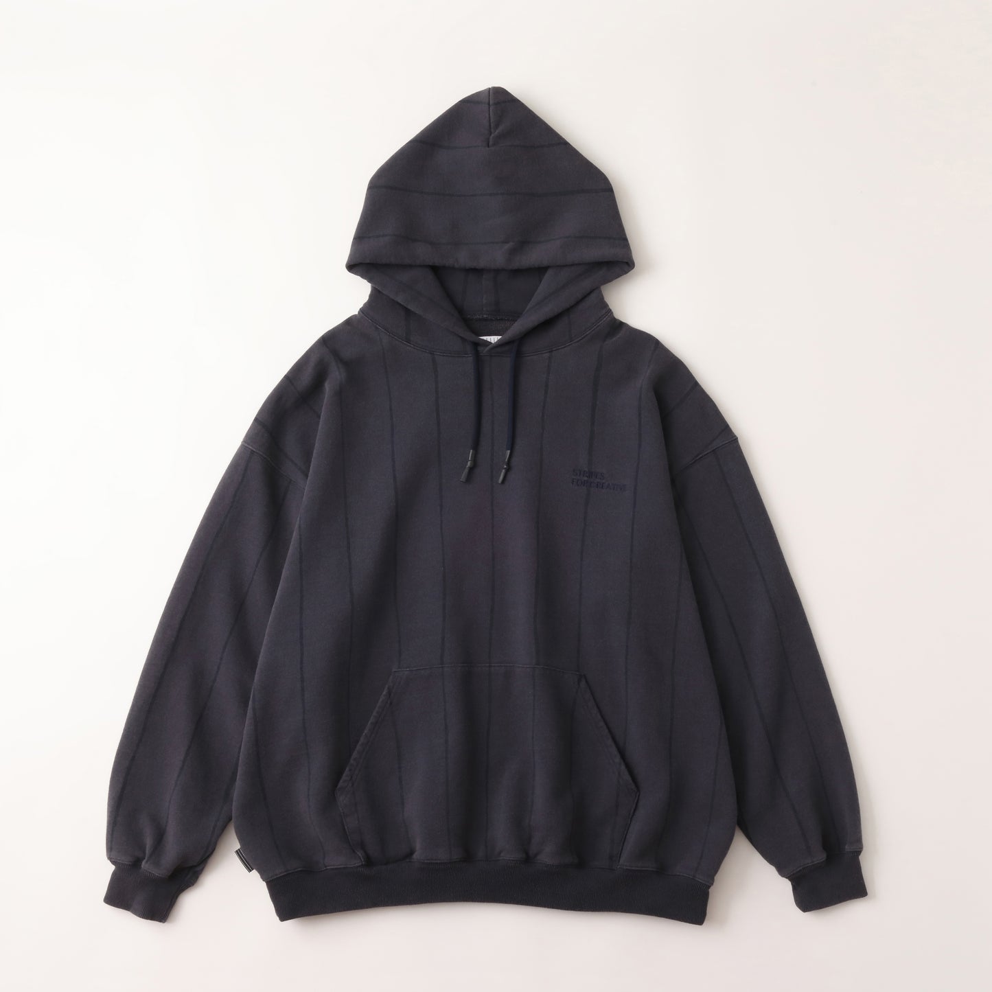S.F.C STRIPE HOODIE (DISCHARGED) NAVY【SFCFW25CS04】(N)