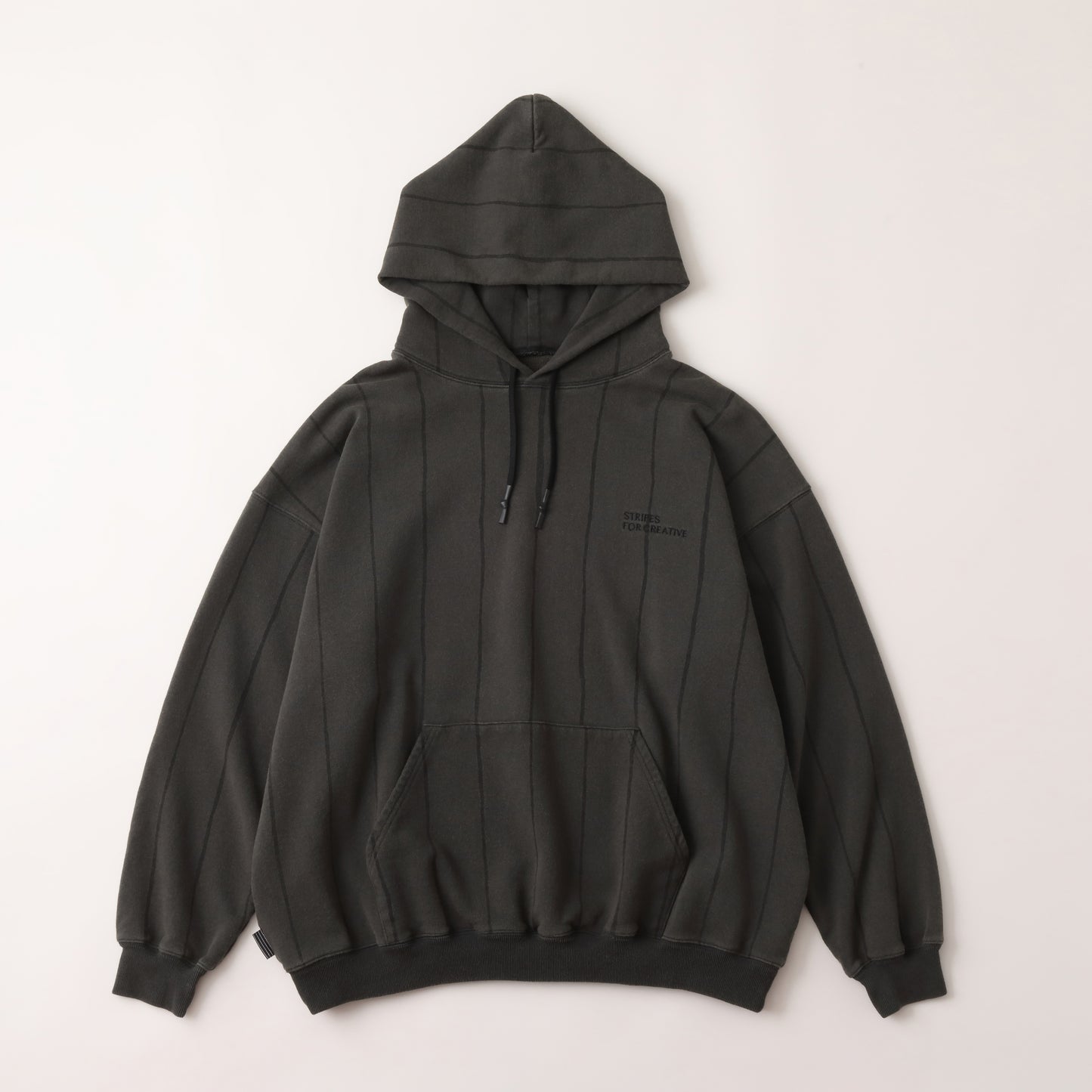 S.F.C STRIPE HOODIE (DISCHARGED) BLACK【SFCFW25CS04】(N)