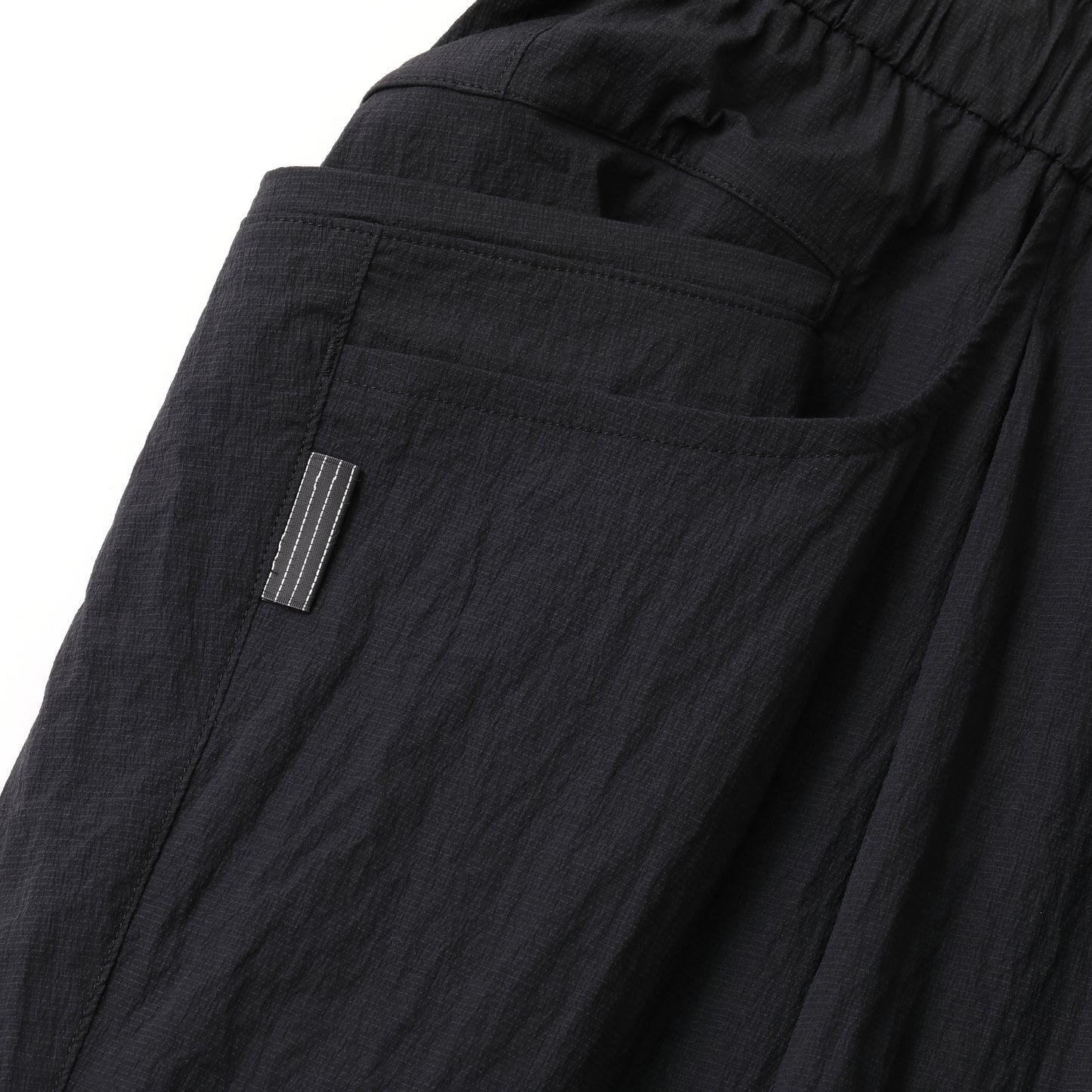 S.F.C WIDE TAPERED EASY PANTS (NEW CRISPY) BLACK 【SFCFW25P04】(N)
