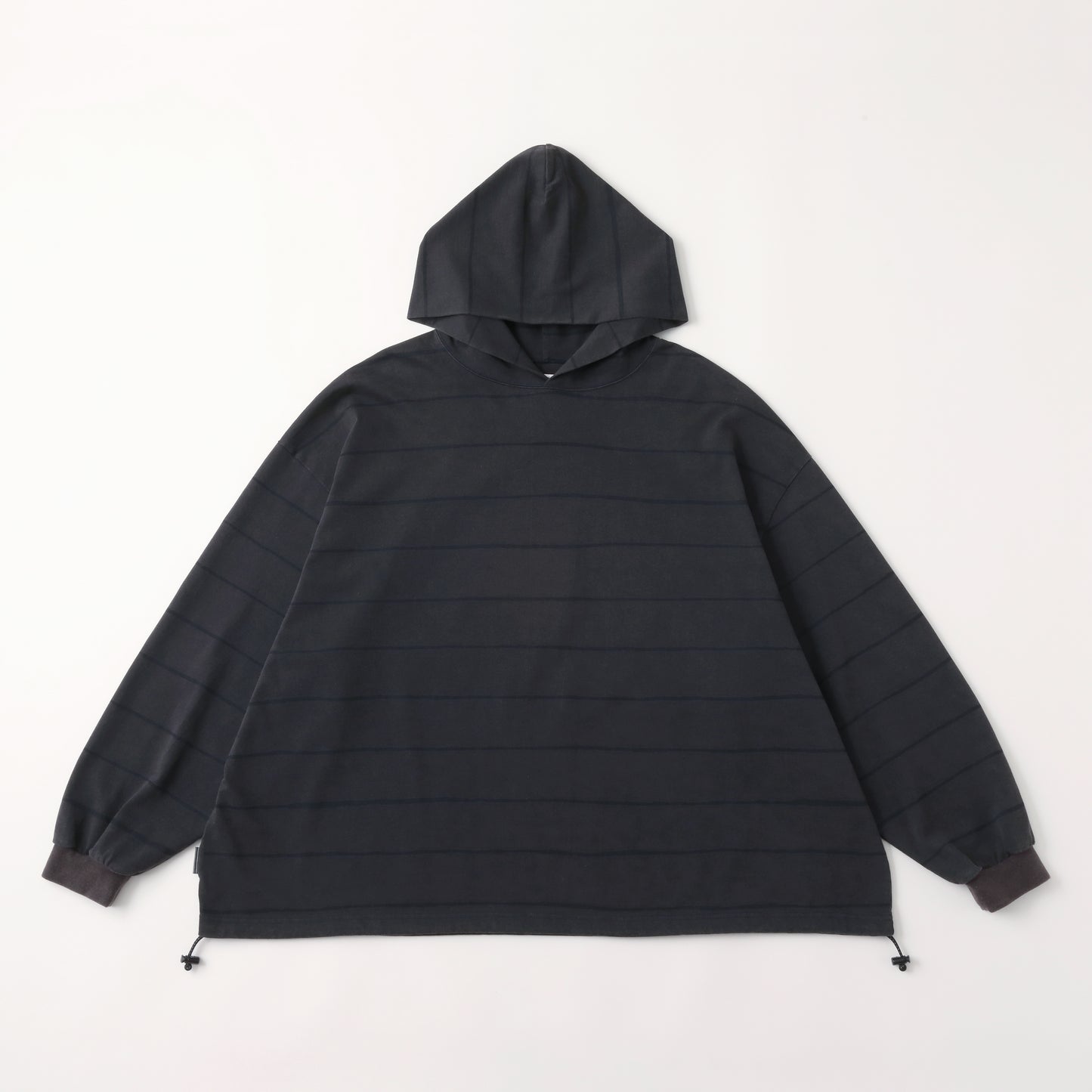 S.F.C SIDE STRIPE HOODY LS TEE (DISCHARGED) NAVY【SFCFW25CS07】(N)