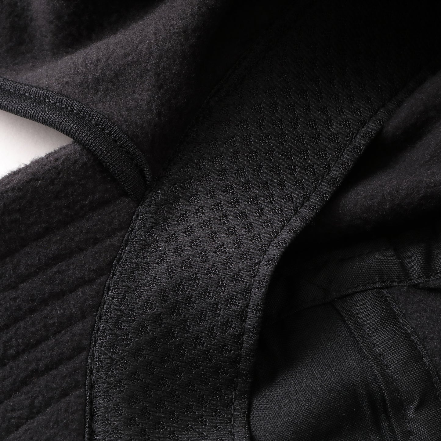 S.F.C FLEECE HOODIE HAT BLACK 【SFCFW25AC02】