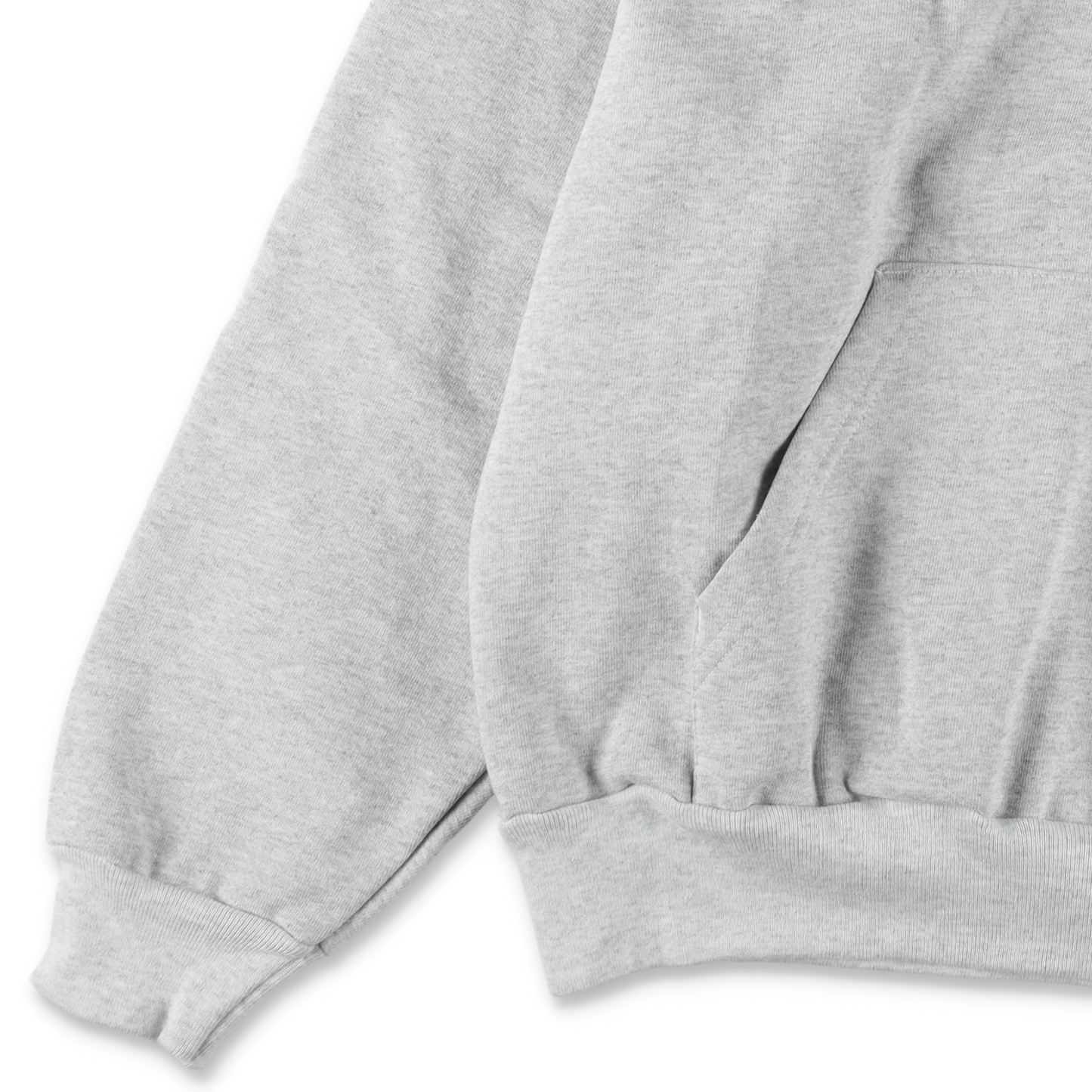 Los Angeles Apparel Heavy Fleece Hoodie Ash【HF09】