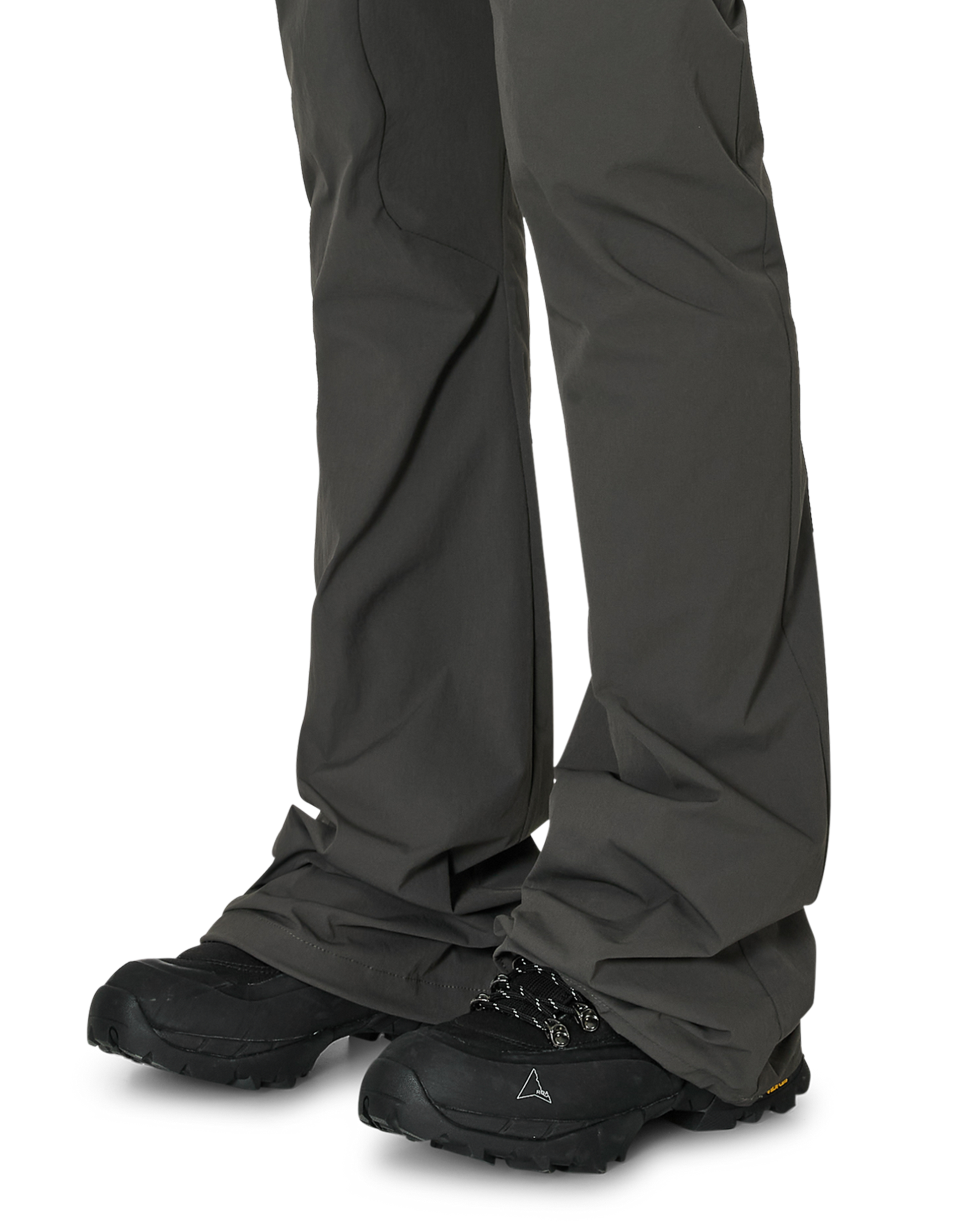 ROA Skort Pants Dark Grey 裾の拡大