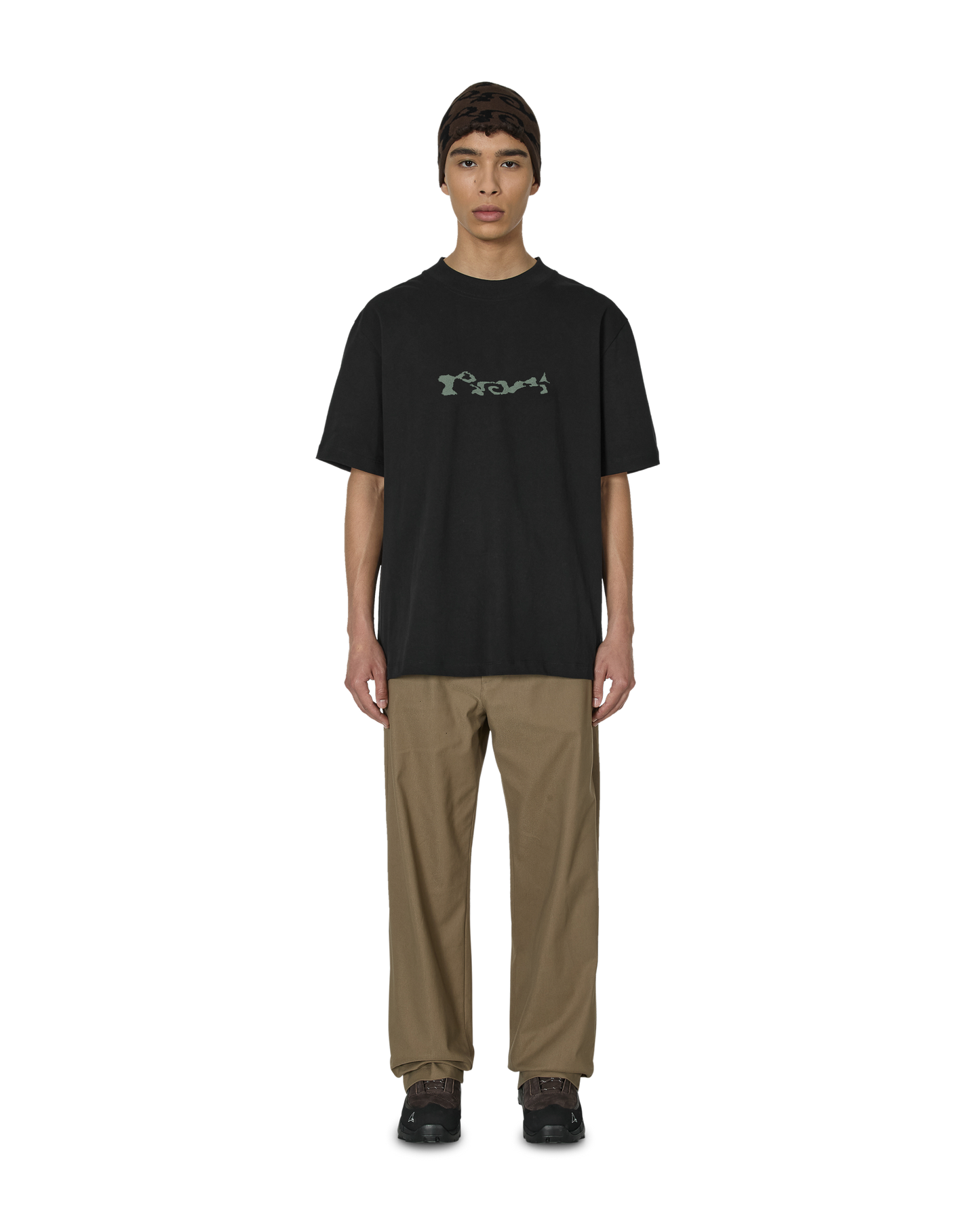 ROA Service T Shirt Black – ROA フルコーディネート画像(全身)