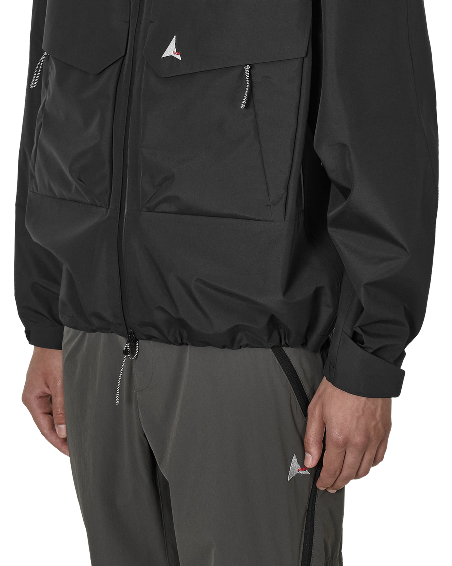 3L Creek Jacket Black – ROA 裾ディテール