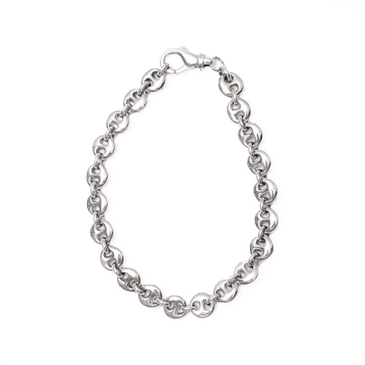 Small Circle Link Bracelet Sterling Silver - SOPHIE BUHAI 正面