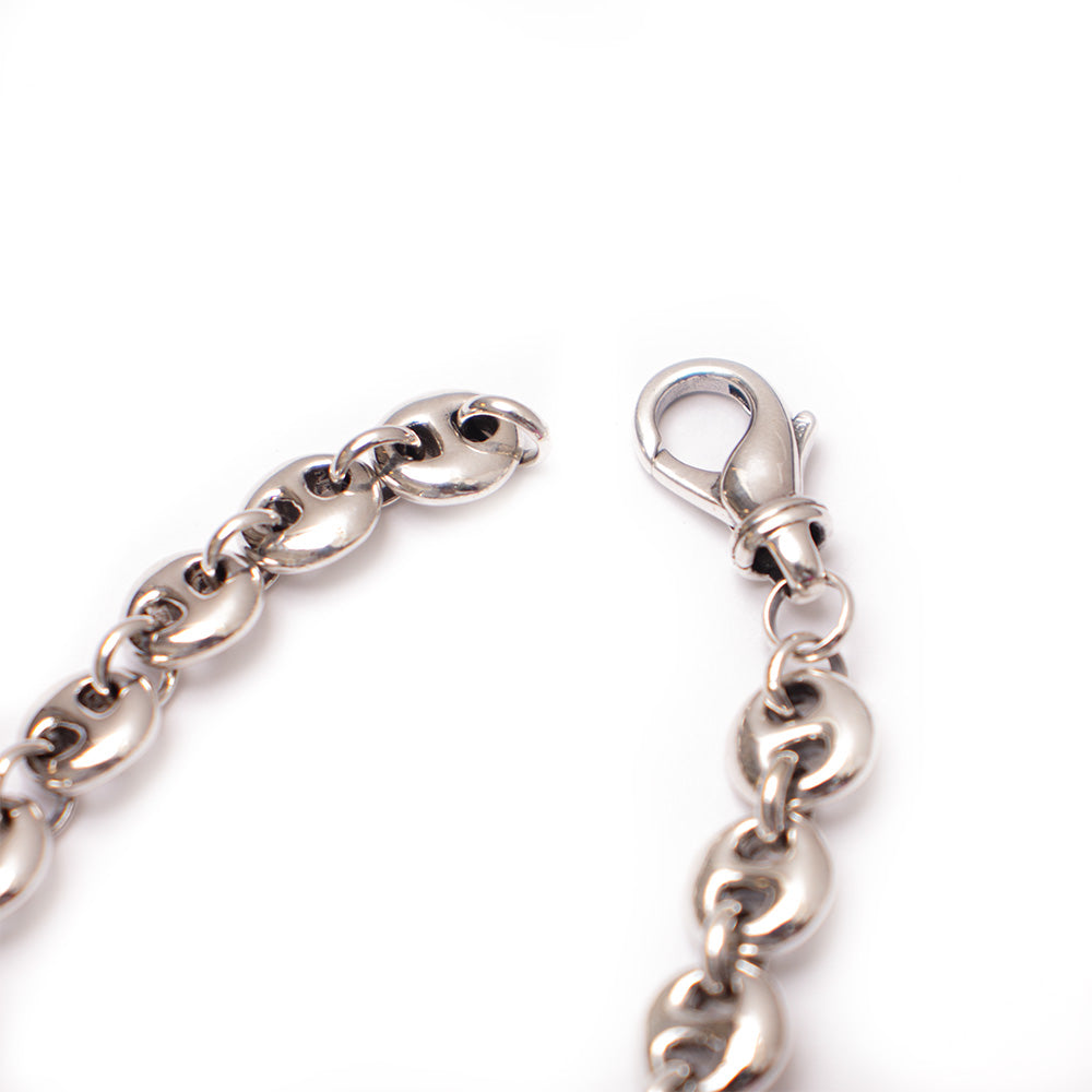 Small Circle Link Bracelet Sterling Silver - SOPHIE BUHAI 留め具ディテール