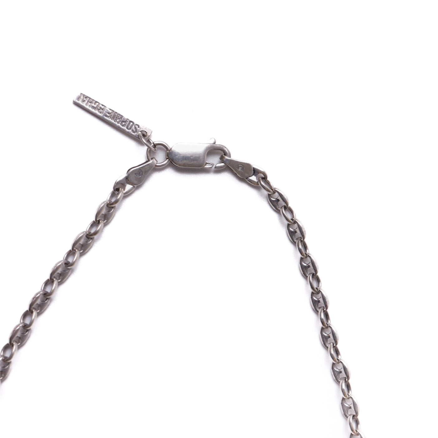 SOPHIE BUHAI Classic Delicate Chain Sliver 留め具部分