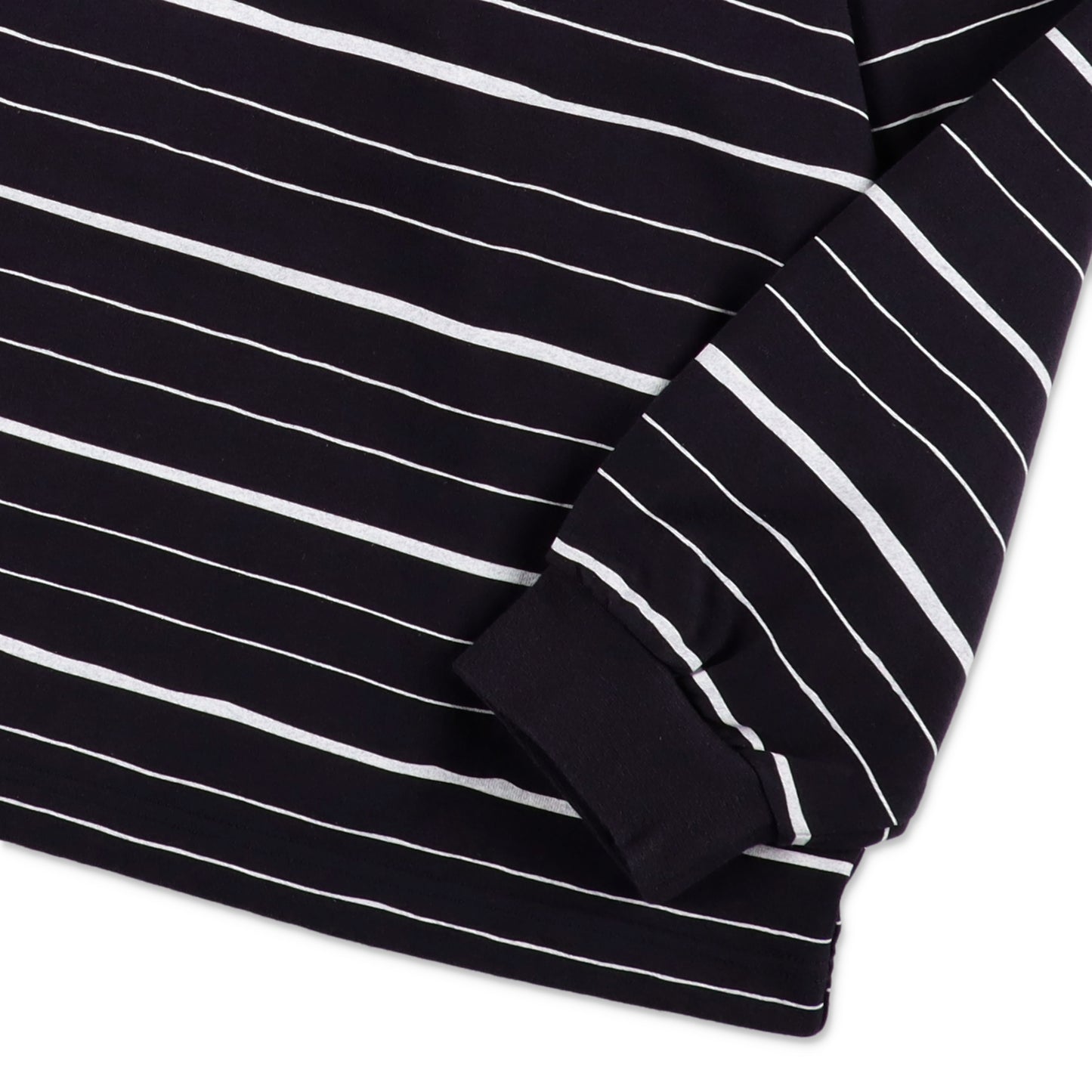 SEE SEE SUPER BIG LS FLAT BOARDER TEE 〈TYPE 3〉【NAVY/WHITE】