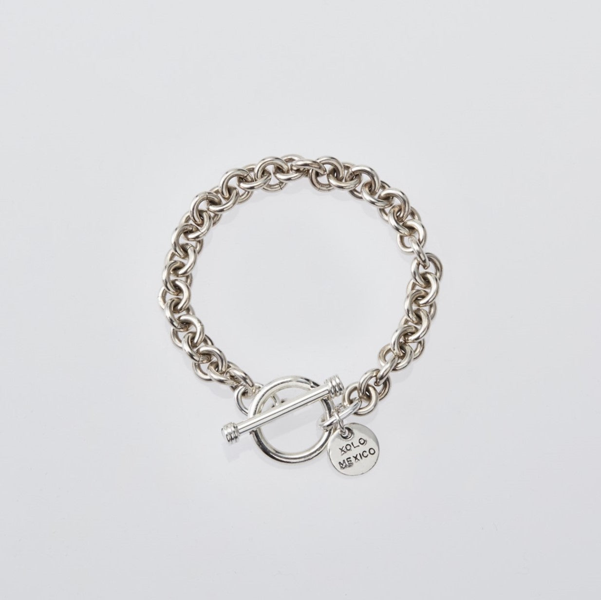 XOLO Round Link Bracelet -8mm-【XOB023-19】(N)