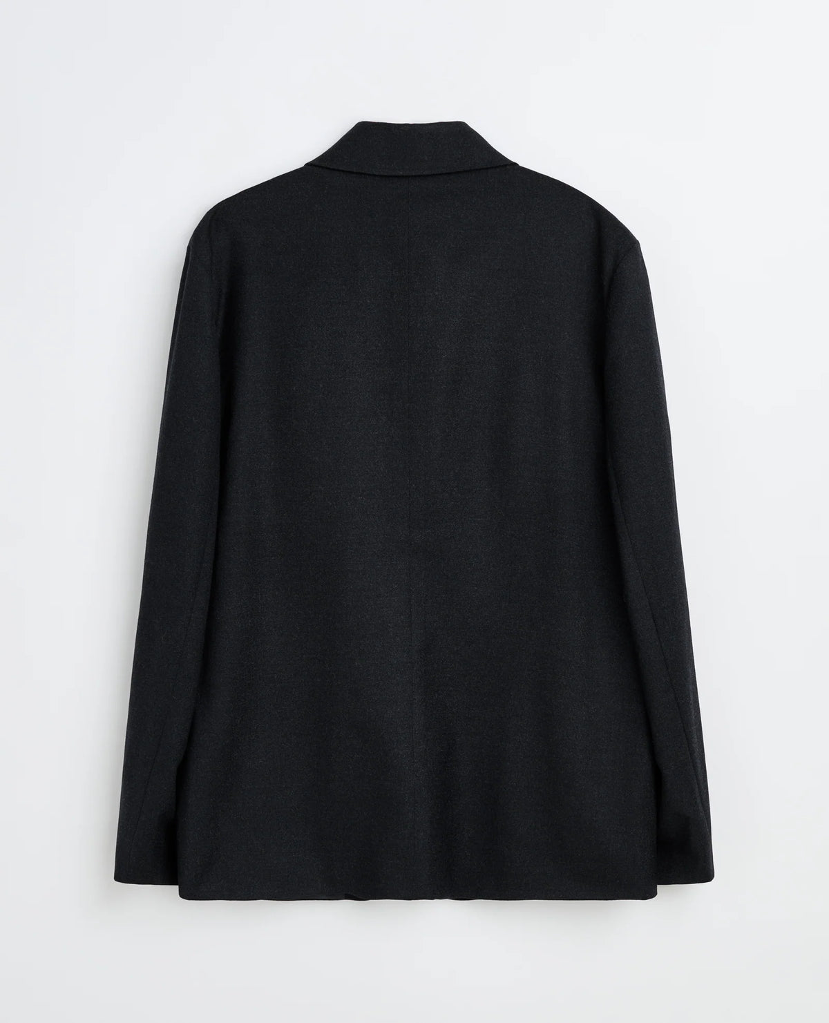 SUNFLOWER 4 Button Blazer Tropical Wool Black 商品画像 背面