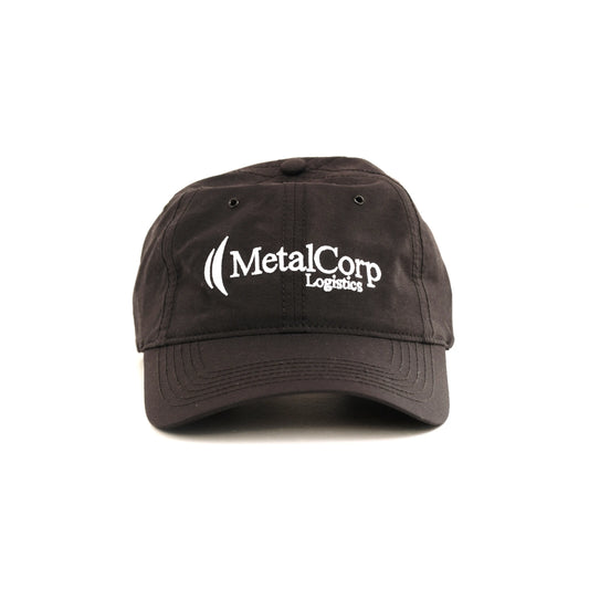METALWOOD STUDIO METALCORP DAD HAT Black 正面