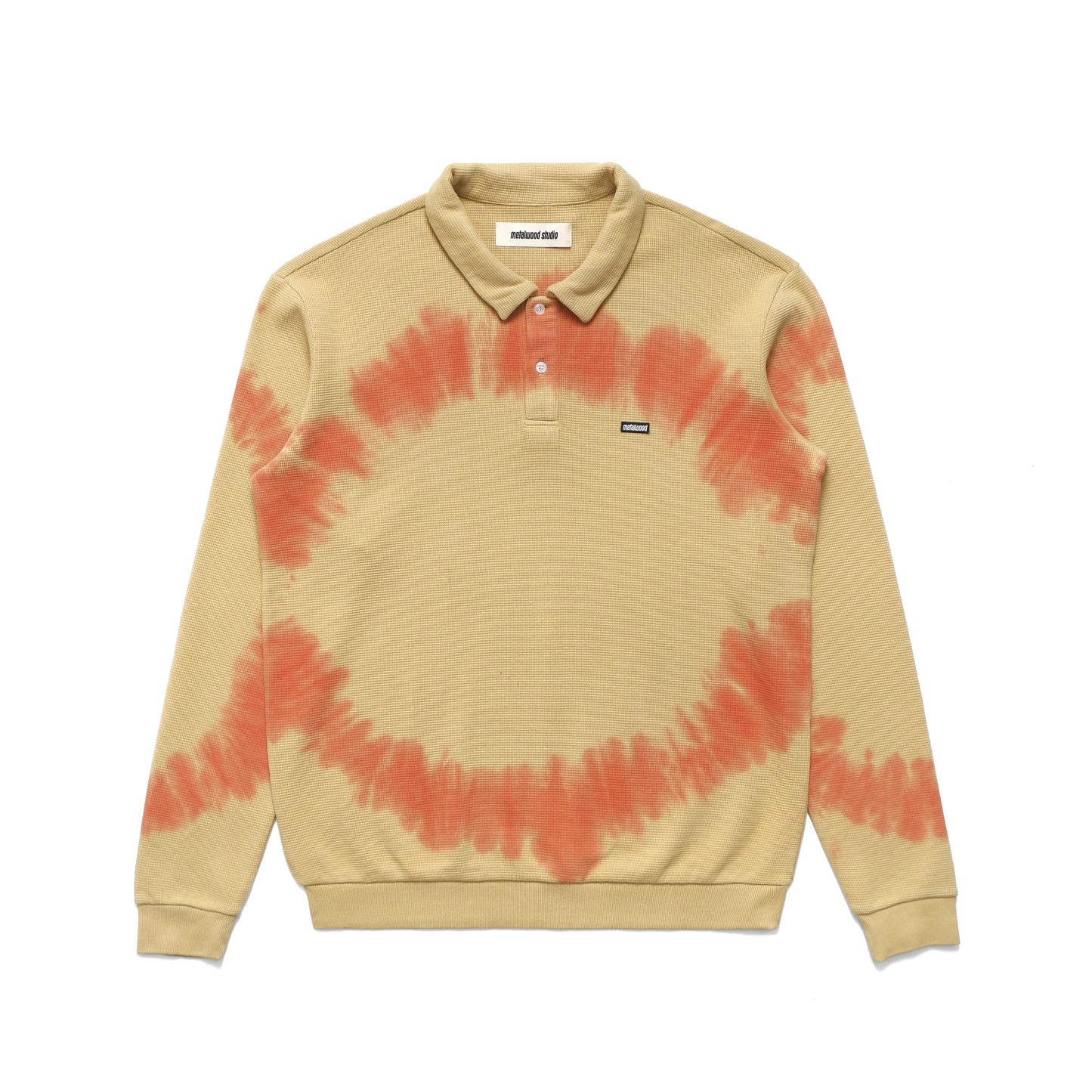 METALWOOD STUDIO MINI METAL LOGO THERMAL POLO Slime 正面