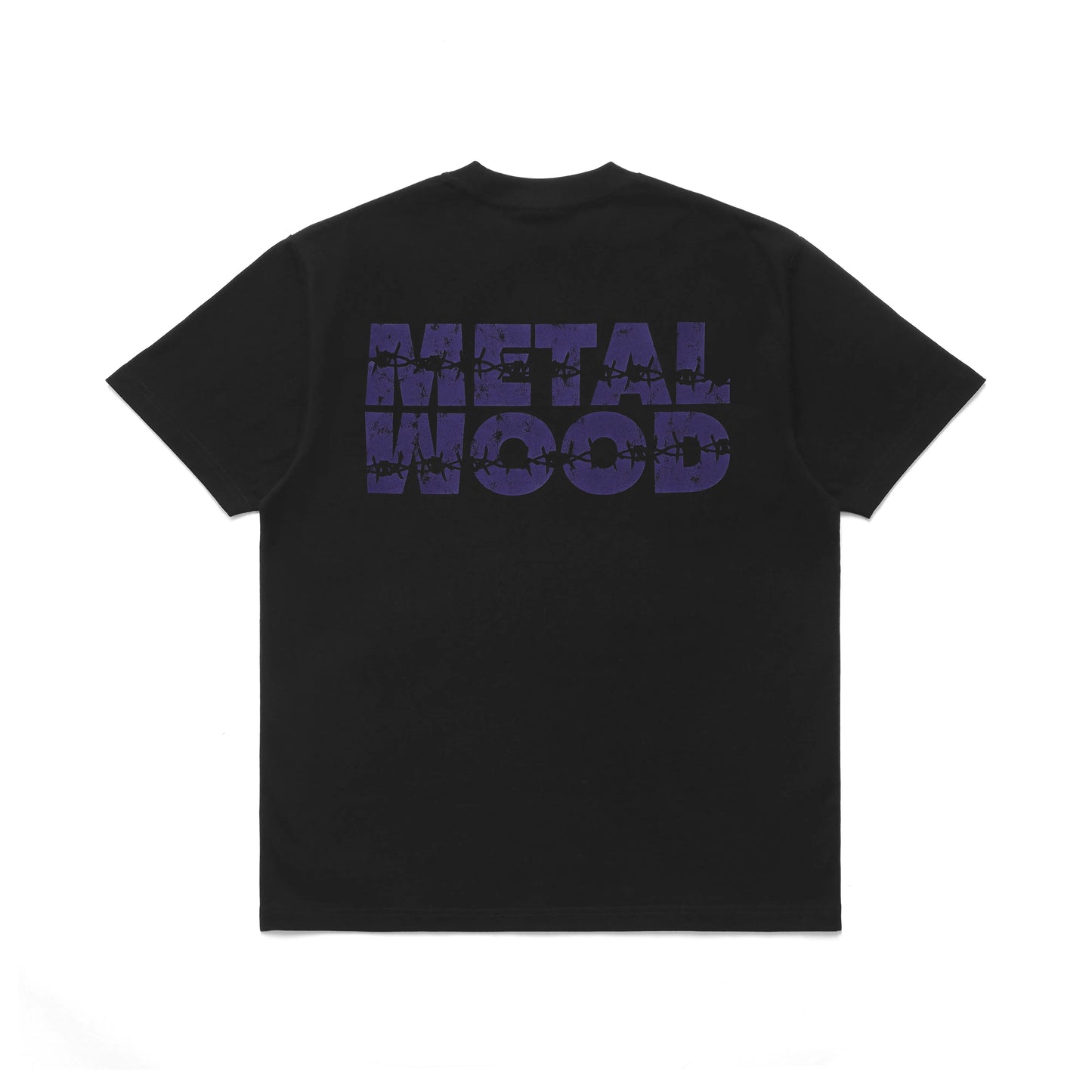 METALWOOD STUDIO FREE METALWOOD T-SHIRT black バックデザイン 背面シルエット