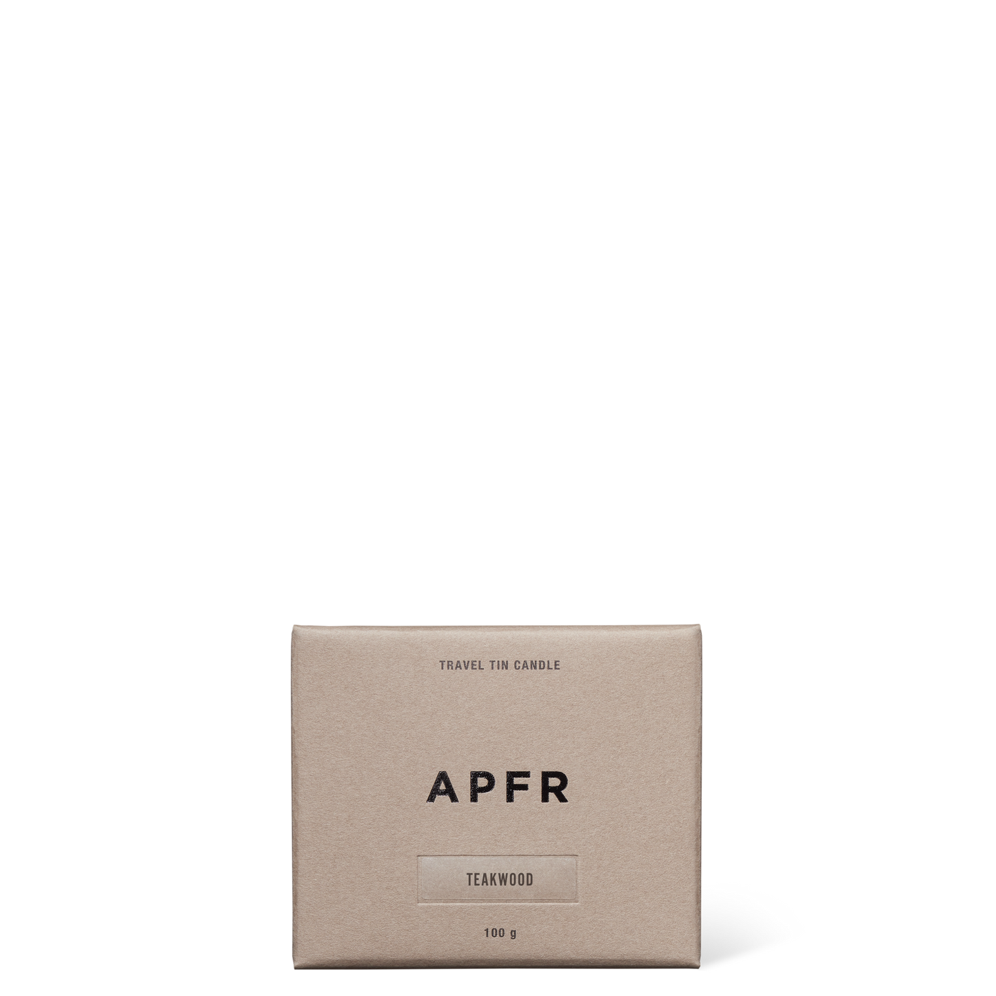 APFR TIN CANDLE / Teakwood(N)
