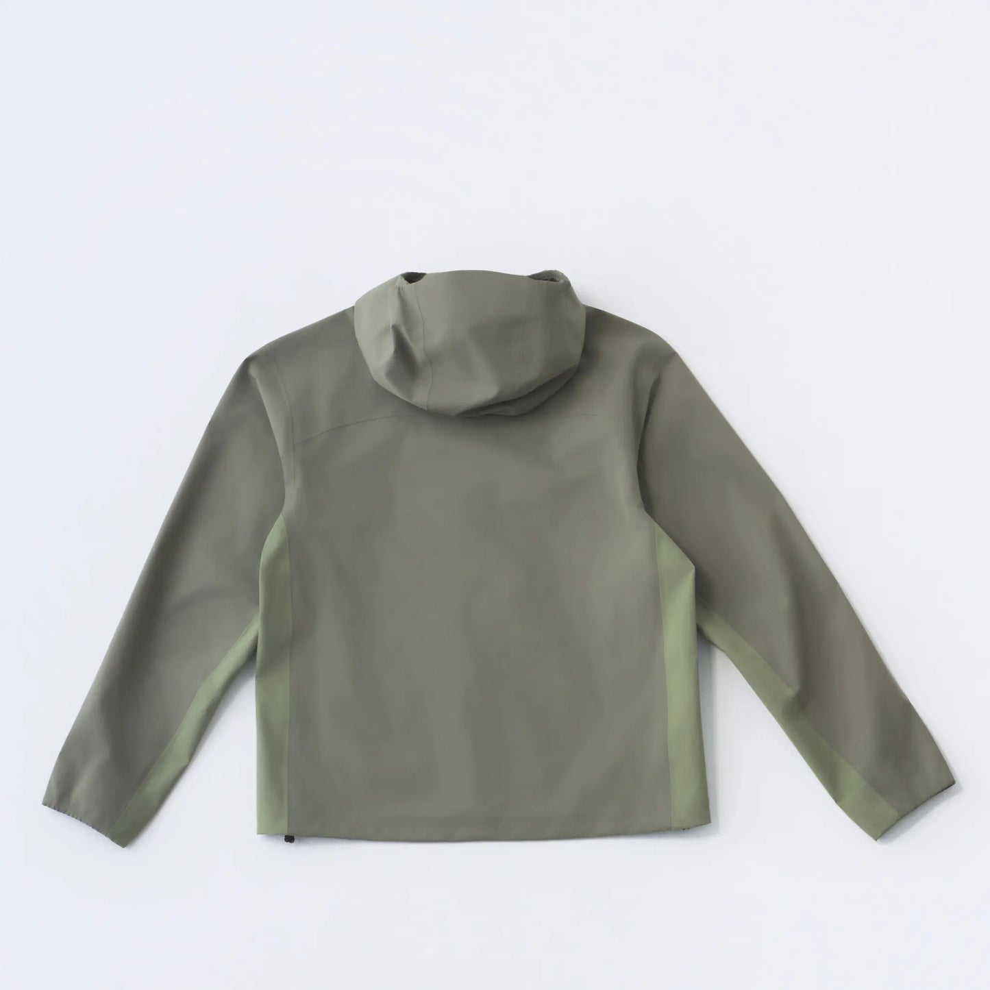 Hiking Patrol ARC LIGHTWEIGHT SHELL JACKET 2.0 PINE MIST バックデザイン 背面シルエット