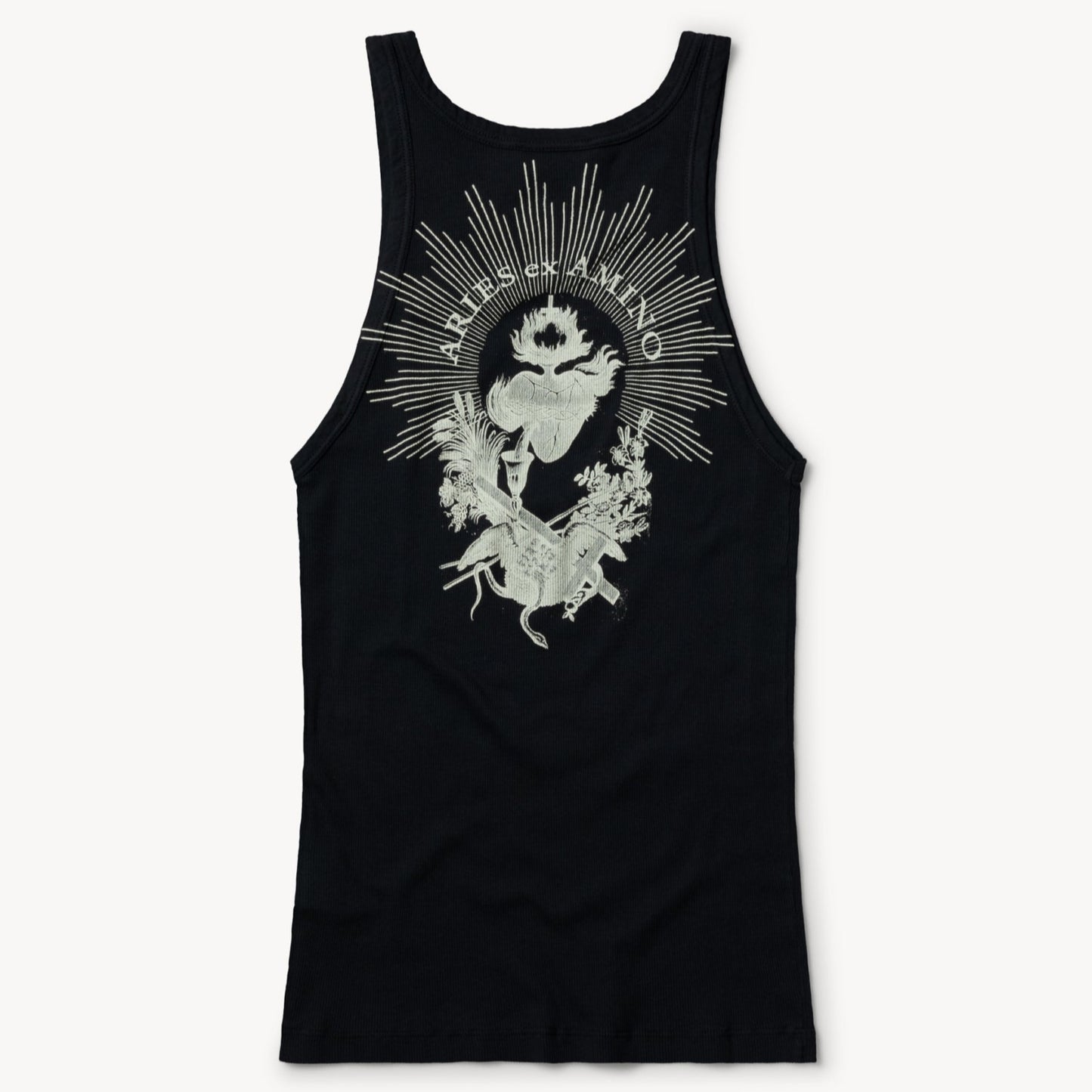ARIES Ex Amino Lightweight Vest Washed Black【AR40901.03】(N)