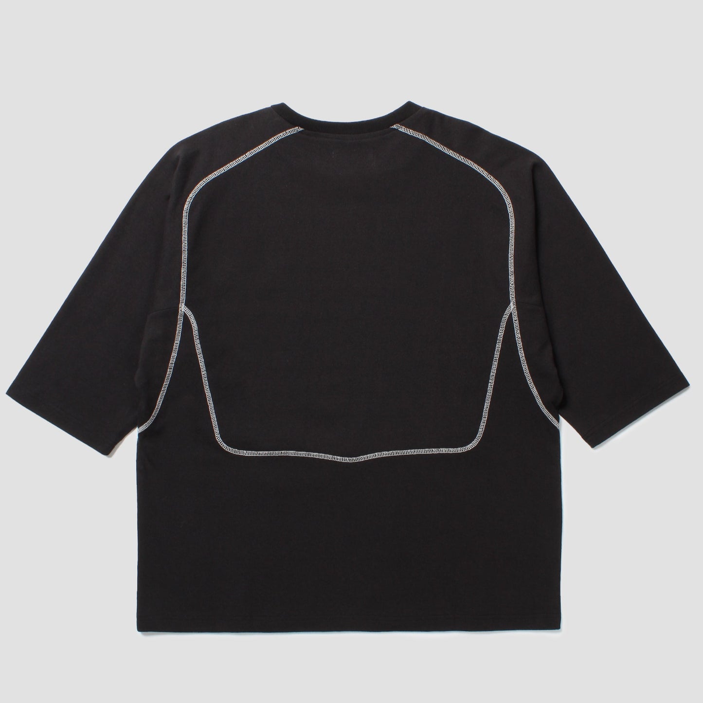 CABARET POVAL Fabien Half Sleeve Top Black【25SS-PVA-CS02】