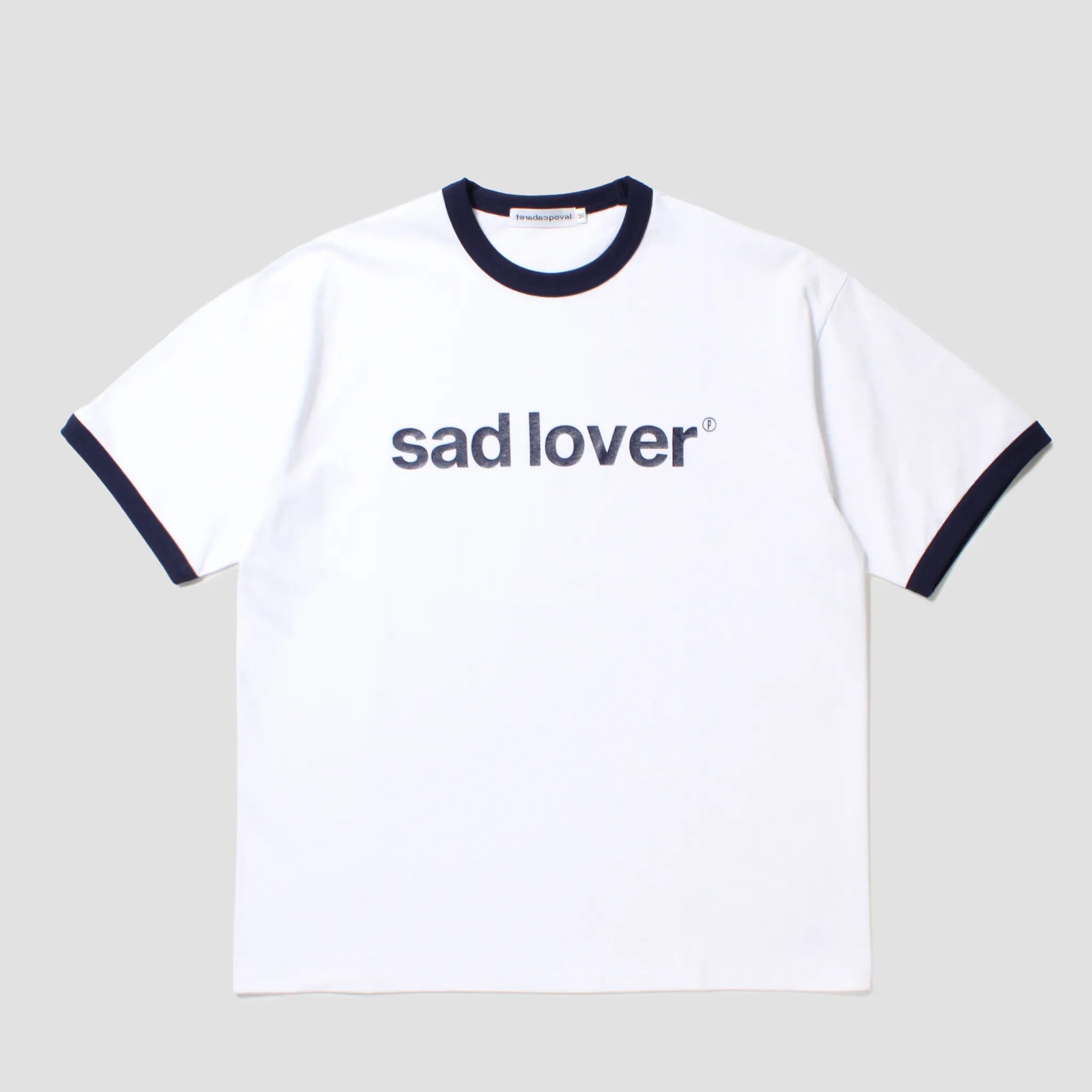 CABARET POVAL - Sad Lover Ringer Navy/White – STUDY SHOWROOM STORE