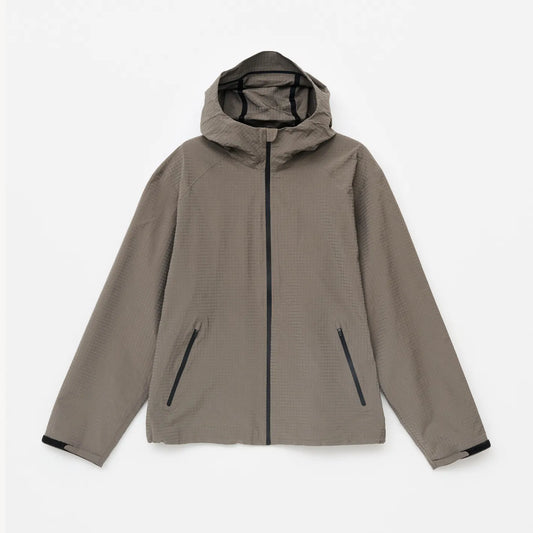 Hiking Patrol WAYPOINT RIPSTOP HOODED JACKET DK TAUPE 正面