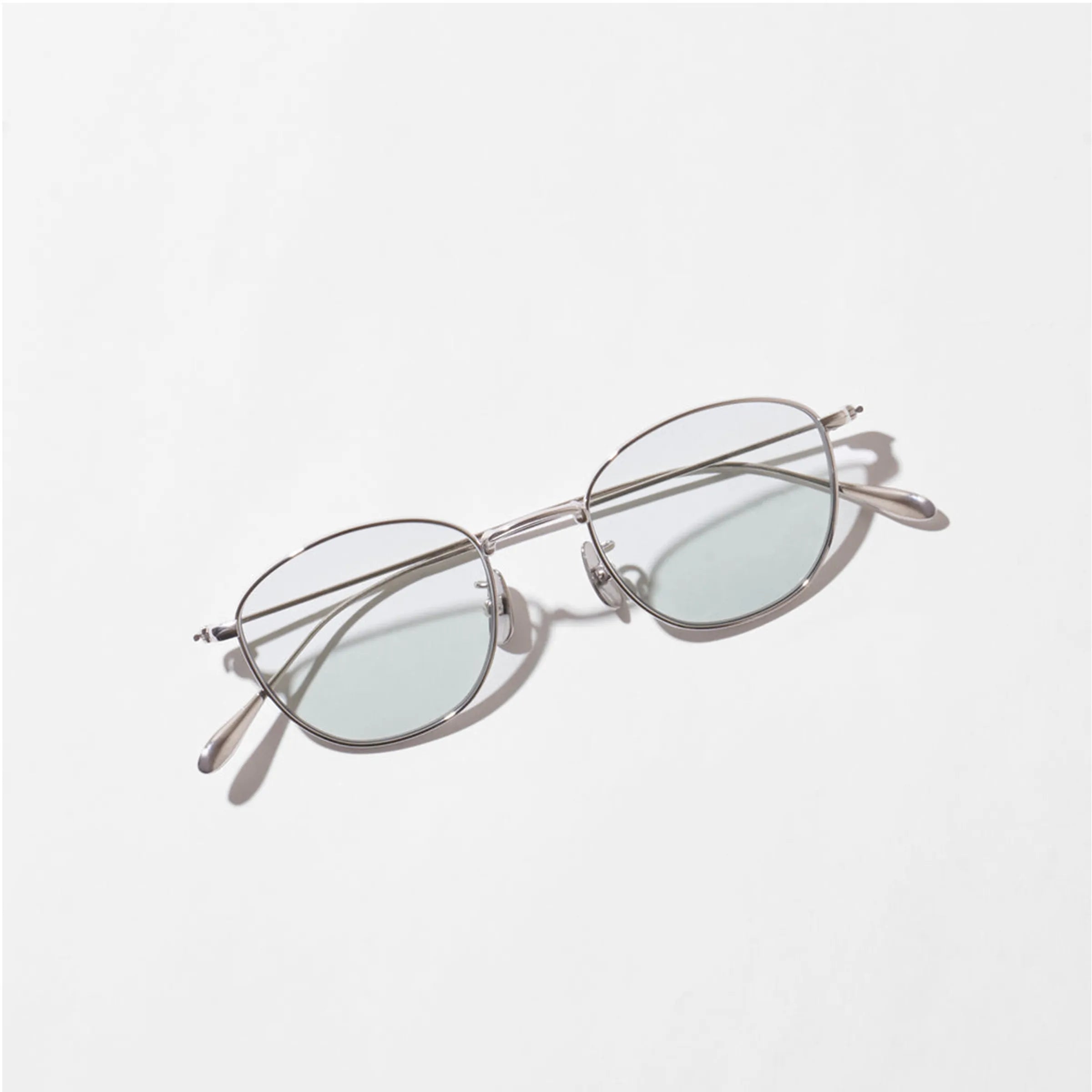 小物 NOCHINO OPTICAL KOUGETU#2 GREEN to GREY NOCHINO OPTICAL - KOUGETSU #2 PLUTINUM SILVER × GREY GREEN to D