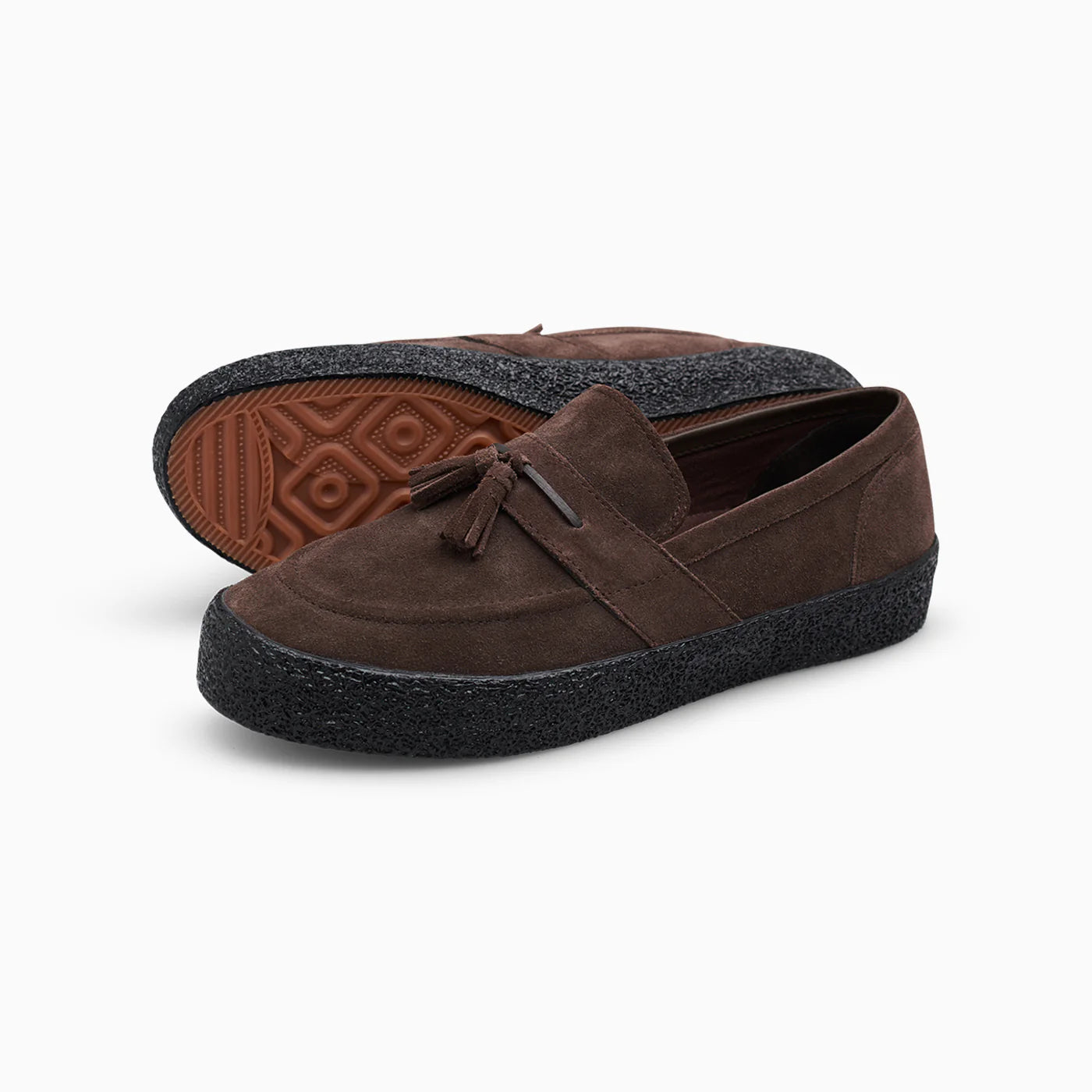 靴 LAST RESORT AB LOAFER VM005 SUEDE Last Resort AB - VM005-Loafer Suede Chocolate Brown/Black – STUDY