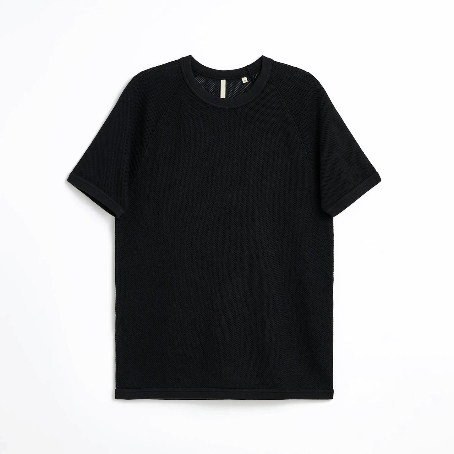 SUNFLOWER MESH RAGLAN TEE Black【2061】(N)