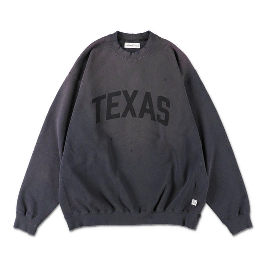 COSMOS TEXAS texas crew sweat navy【ctfw25cs02】(N)